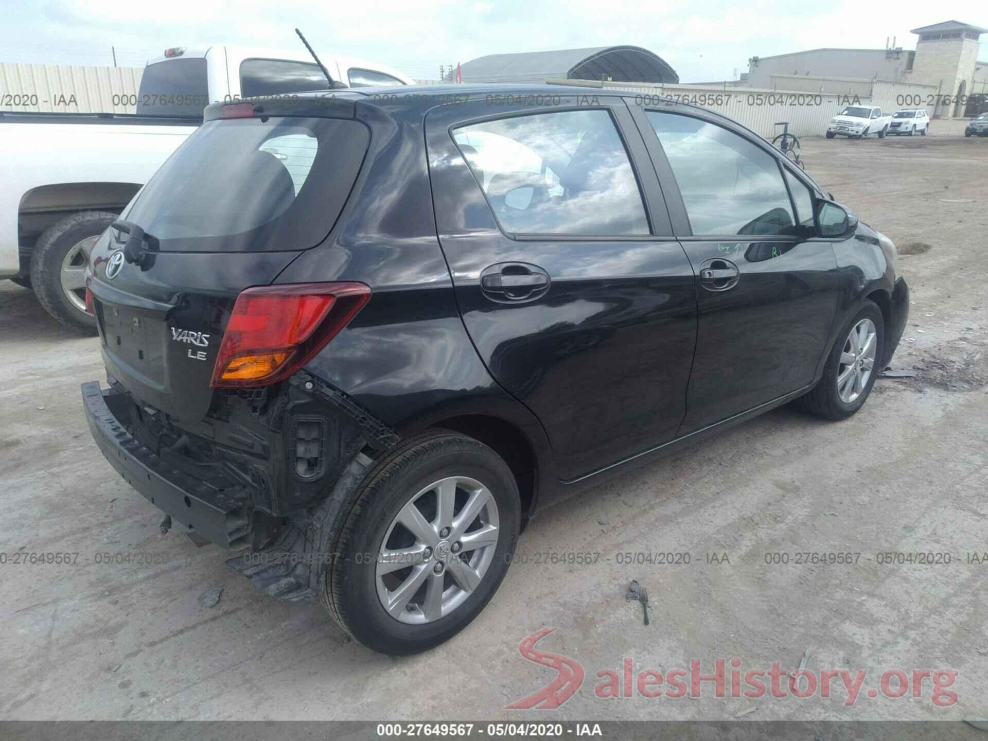 VNKKTUD39GA062889 2016 Toyota Yaris