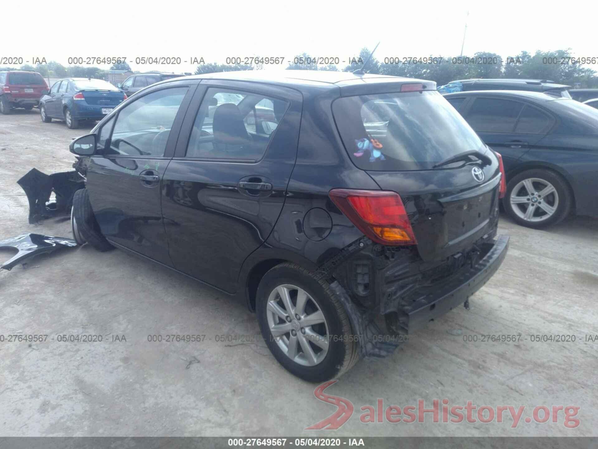 VNKKTUD39GA062889 2016 Toyota Yaris