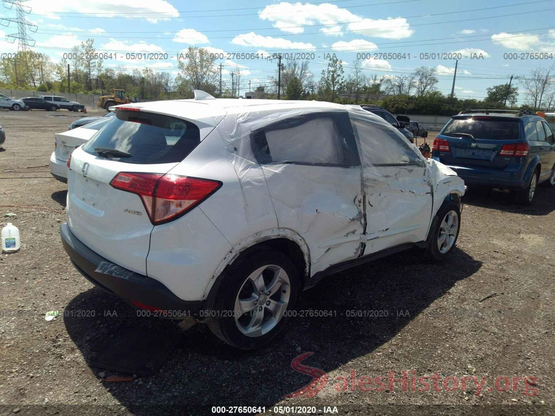 3CZRU6H38GM714540 2016 Honda HR-v