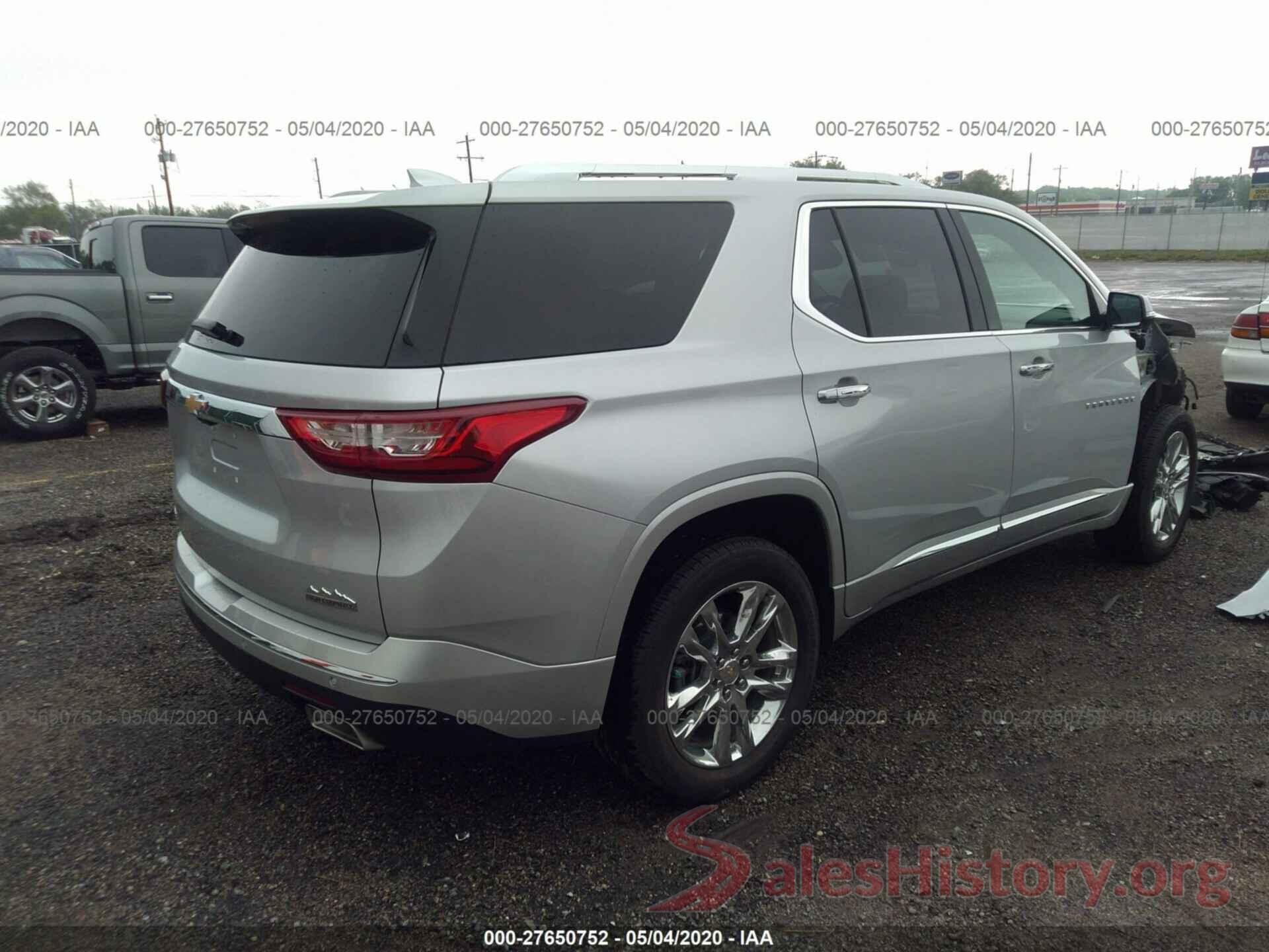 1GNERNKW9LJ106737 2020 CHEVROLET TRAVERSE