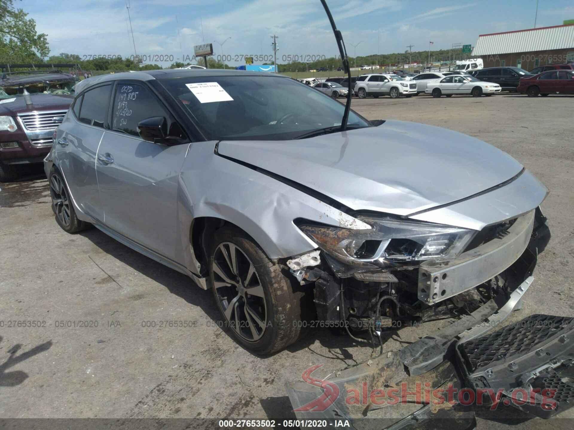 1N4AA6AP9JC378193 2018 Nissan Maxima