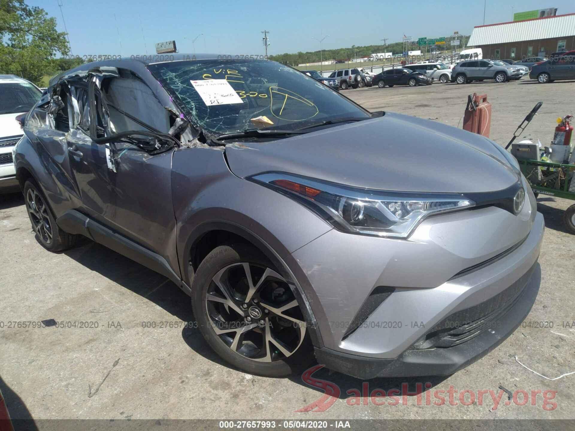 JTNKHMBXXK1057270 2019 TOYOTA C-HR