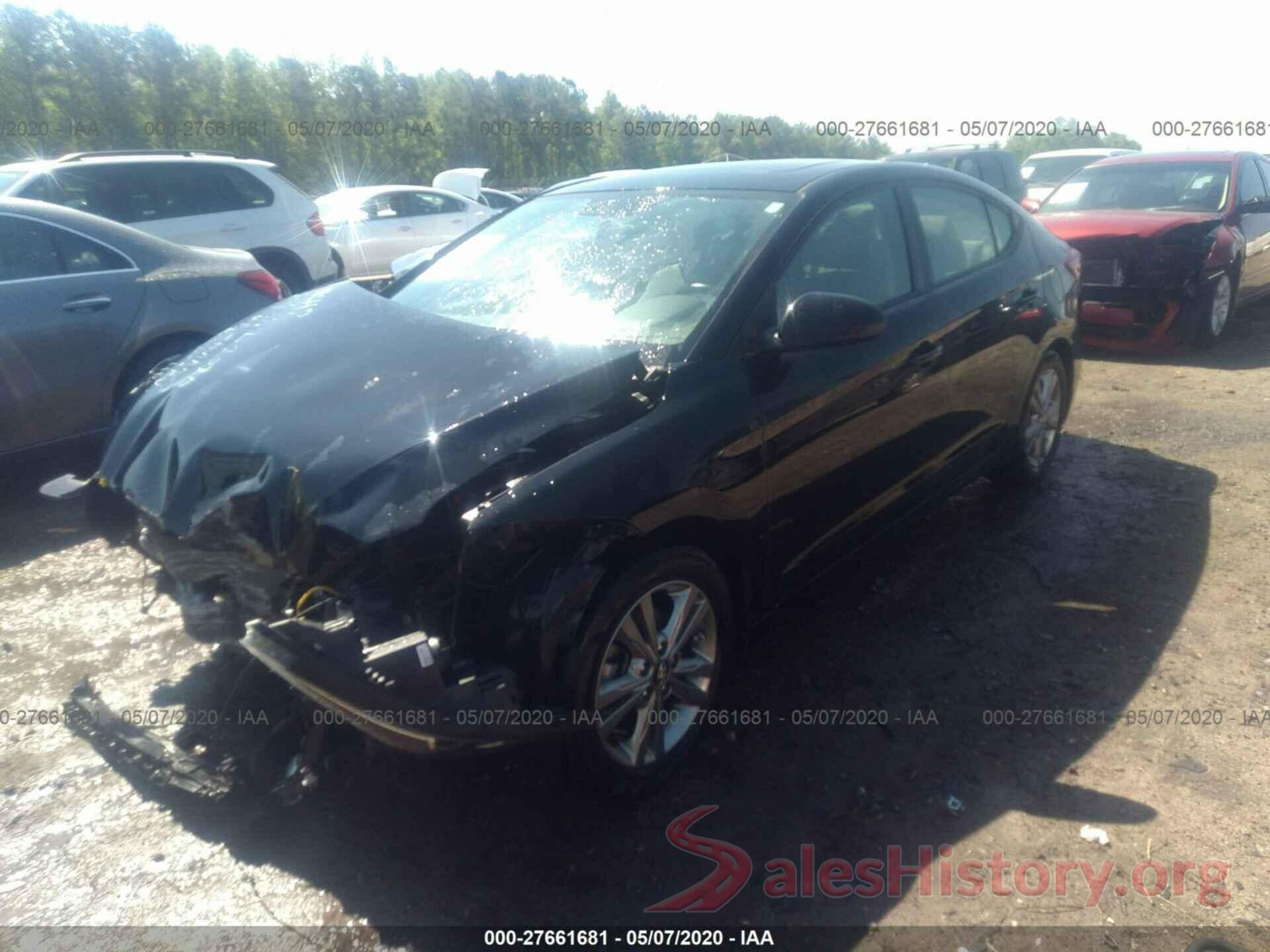 KMHD84LF3JU562904 2018 Hyundai Elantra