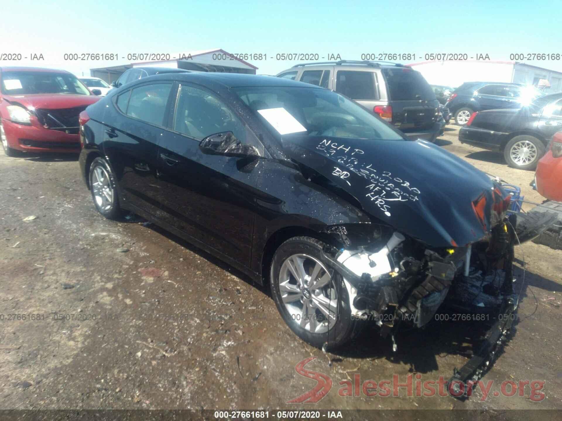 KMHD84LF3JU562904 2018 Hyundai Elantra