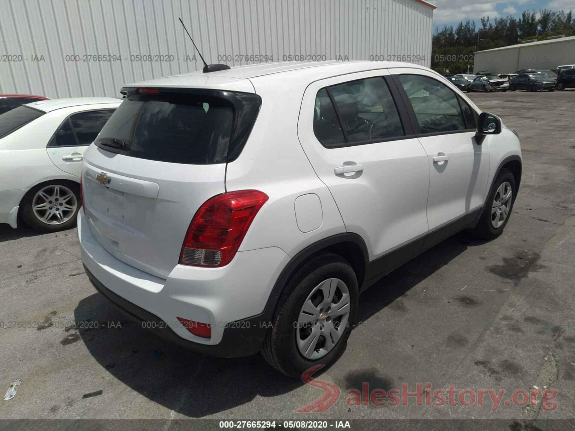 3GNCJKSB6HL284227 2017 Chevrolet Trax