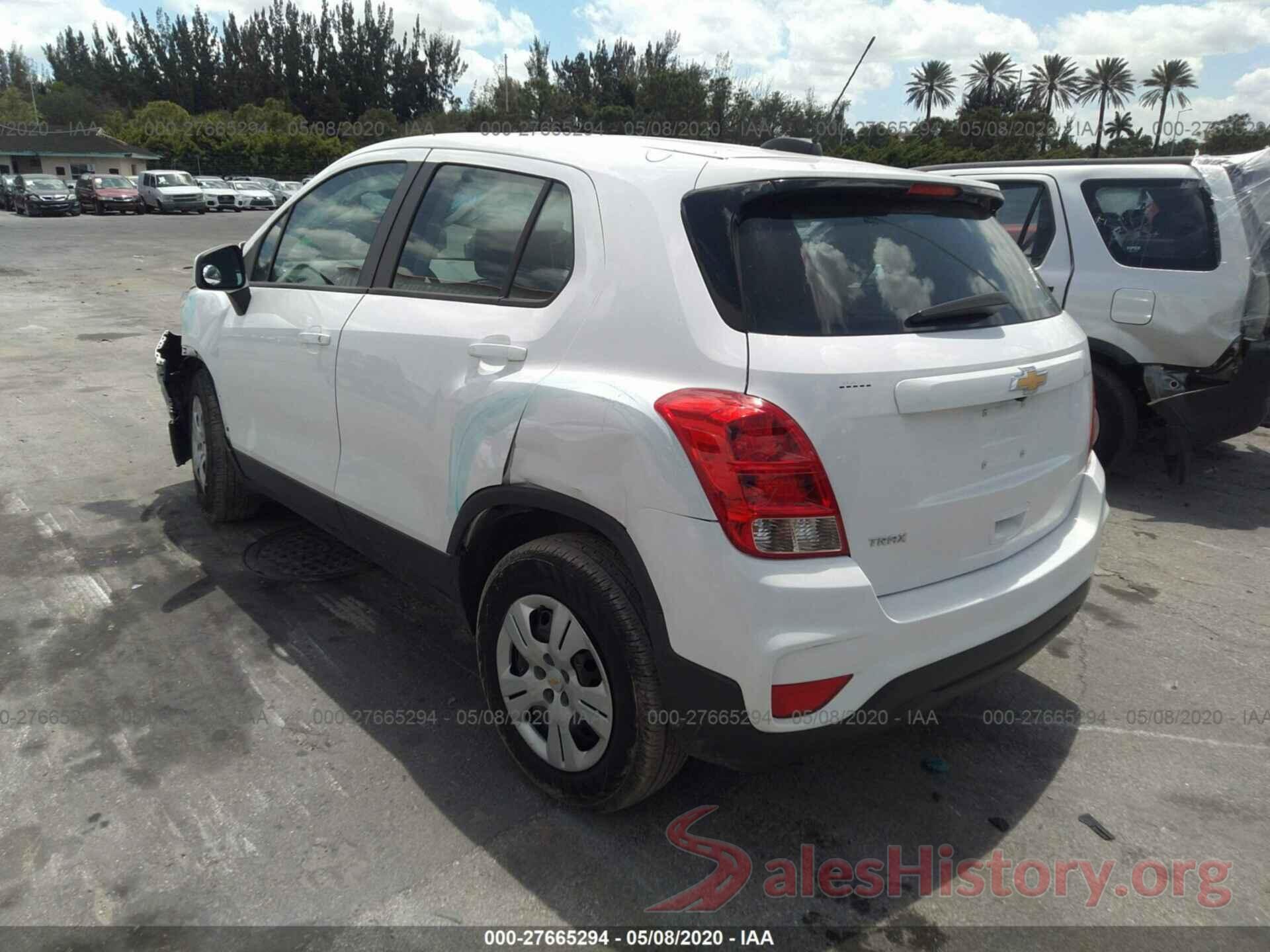 3GNCJKSB6HL284227 2017 Chevrolet Trax