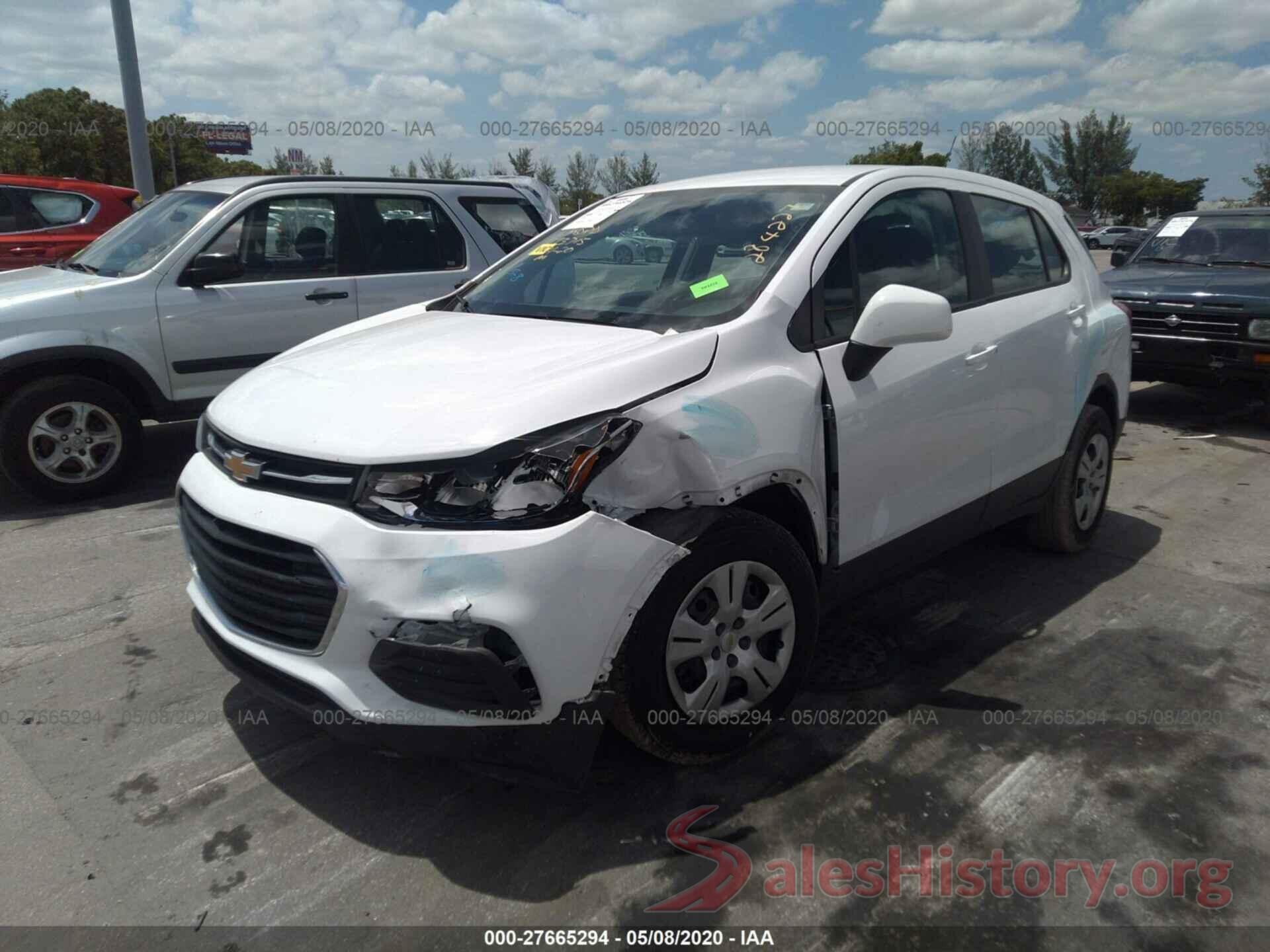 3GNCJKSB6HL284227 2017 Chevrolet Trax