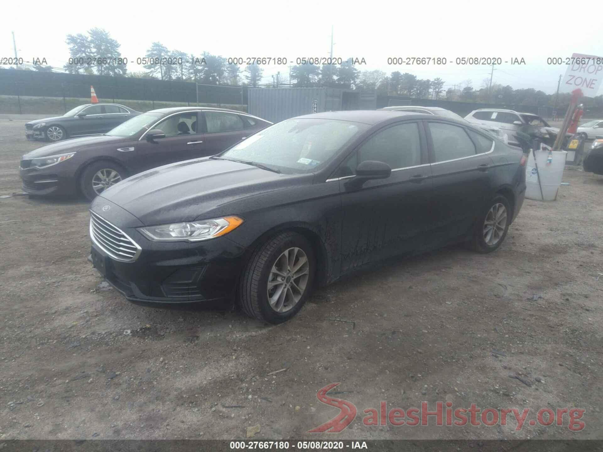 3FA6P0HD6LR158253 2020 FORD FUSION