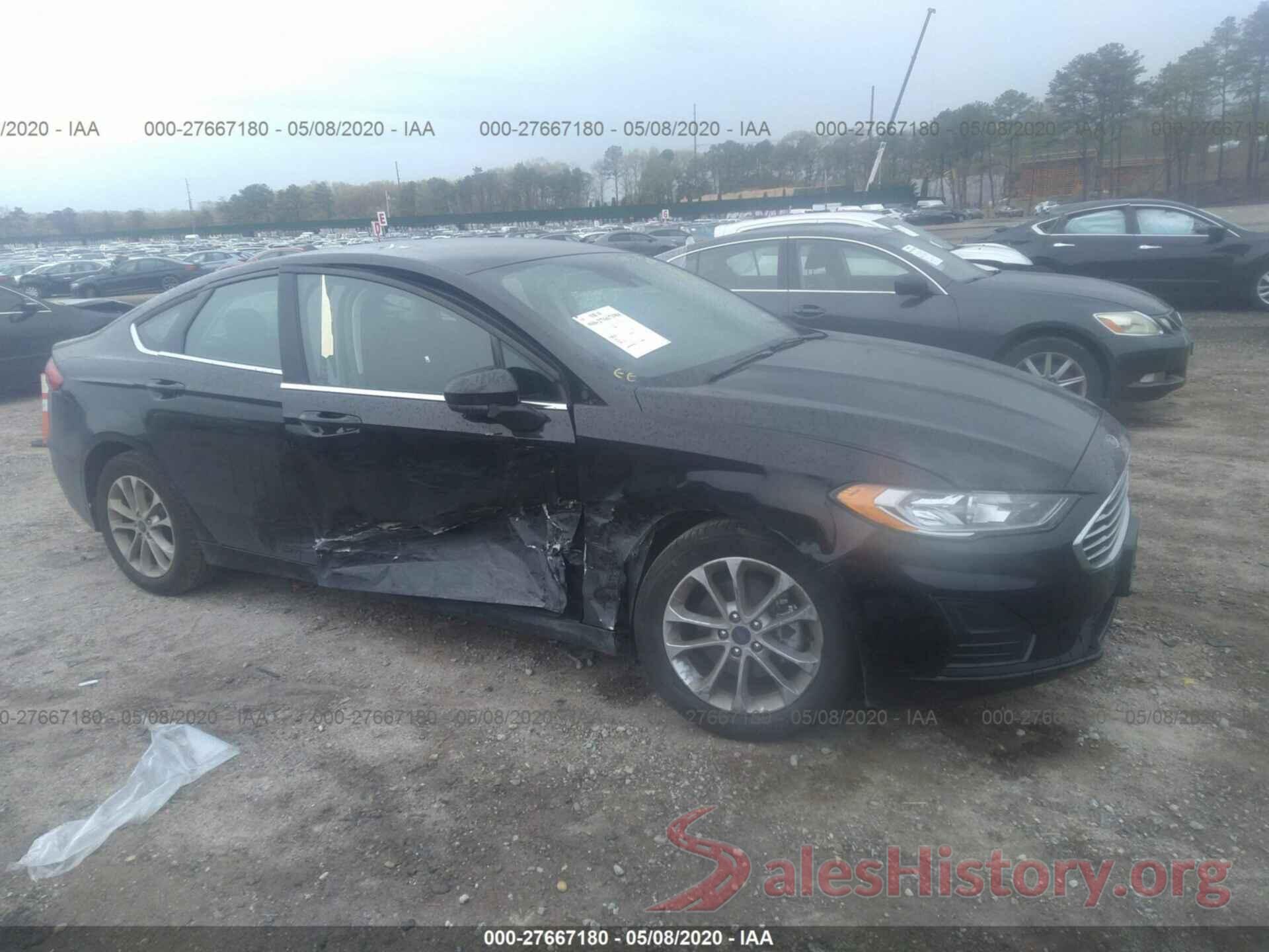 3FA6P0HD6LR158253 2020 FORD FUSION