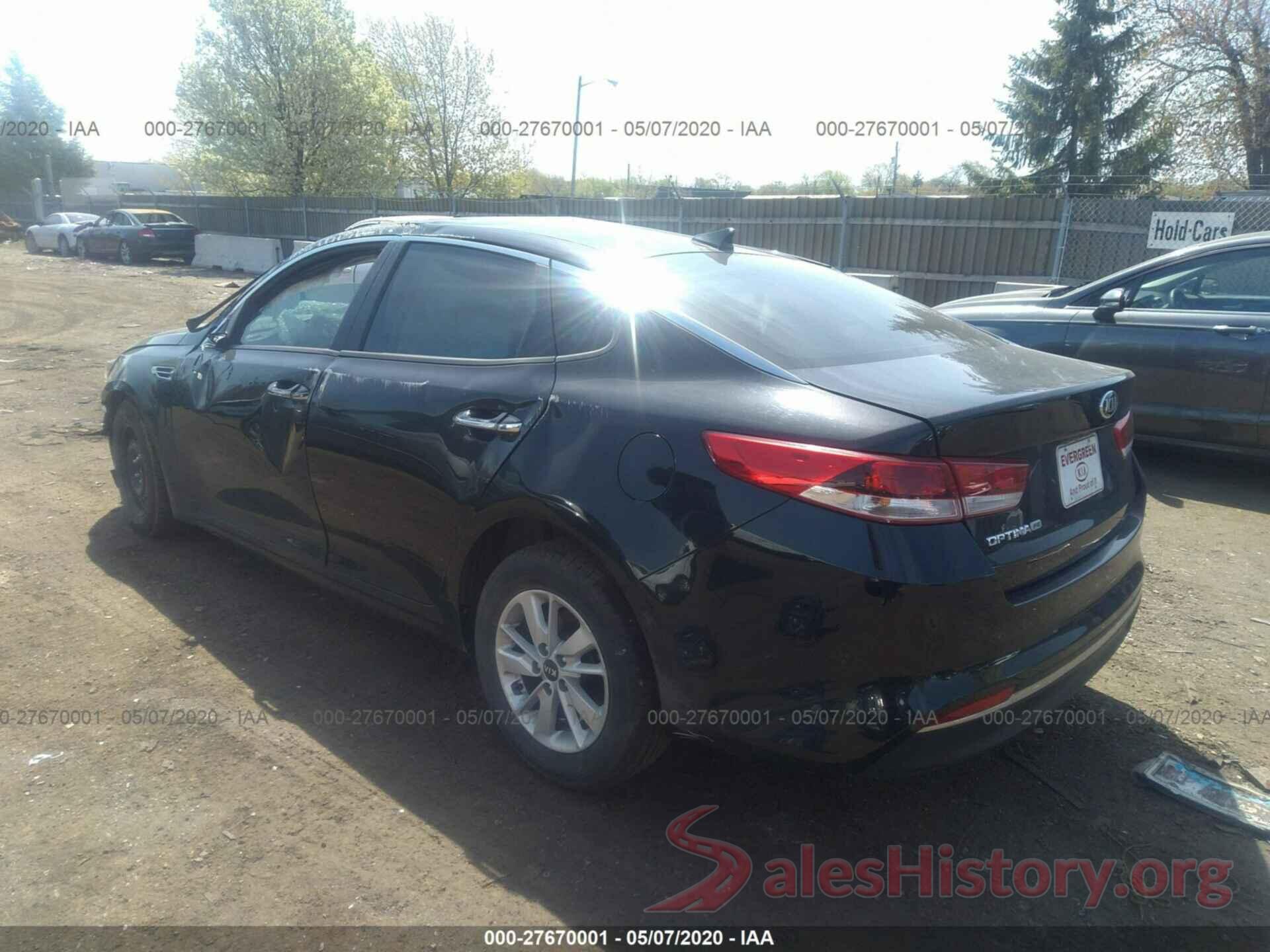 KNAGT4L37H5163405 2017 KIA Optima