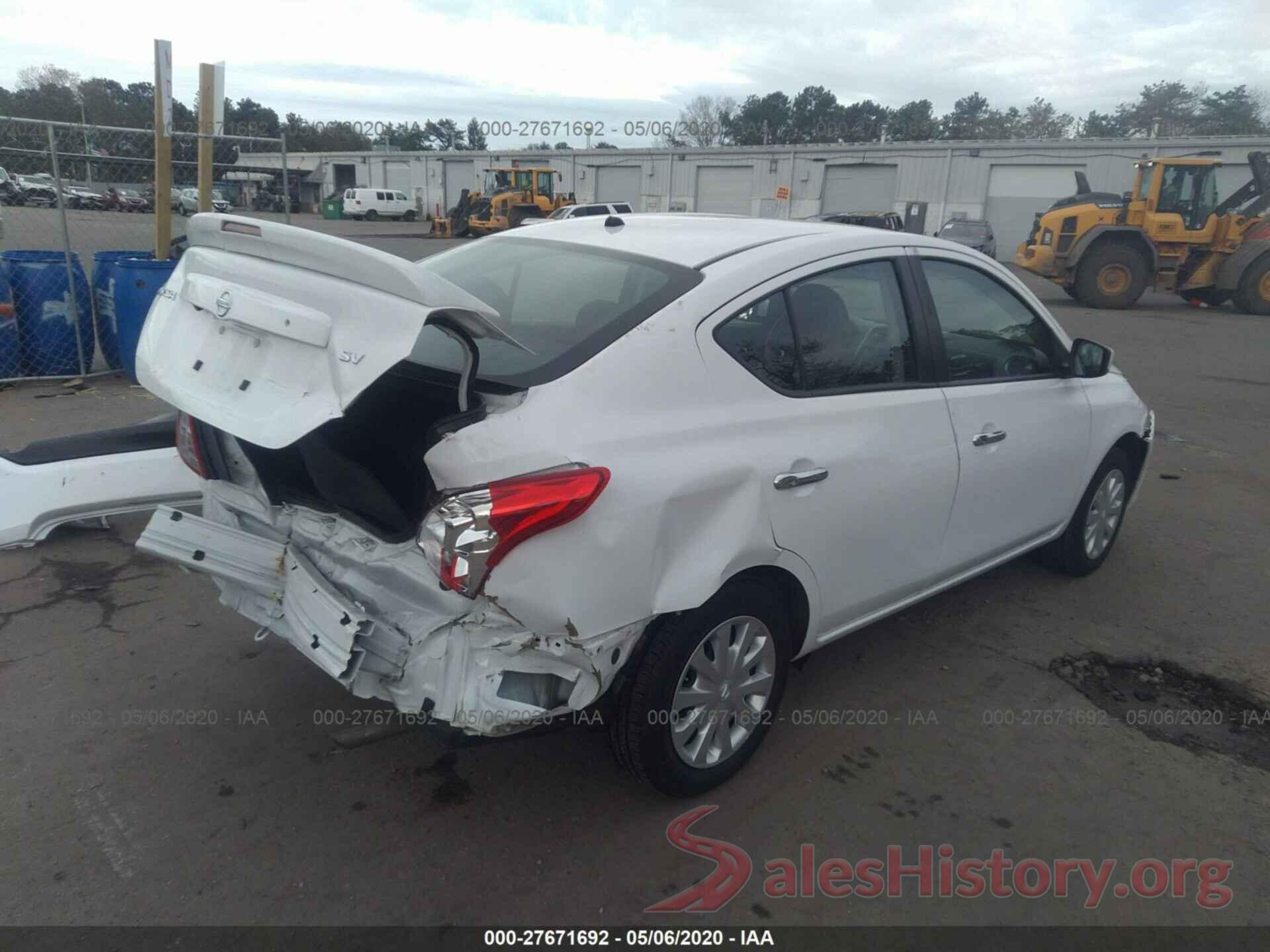 3N1CN7AP9KL870907 2019 NISSAN VERSA