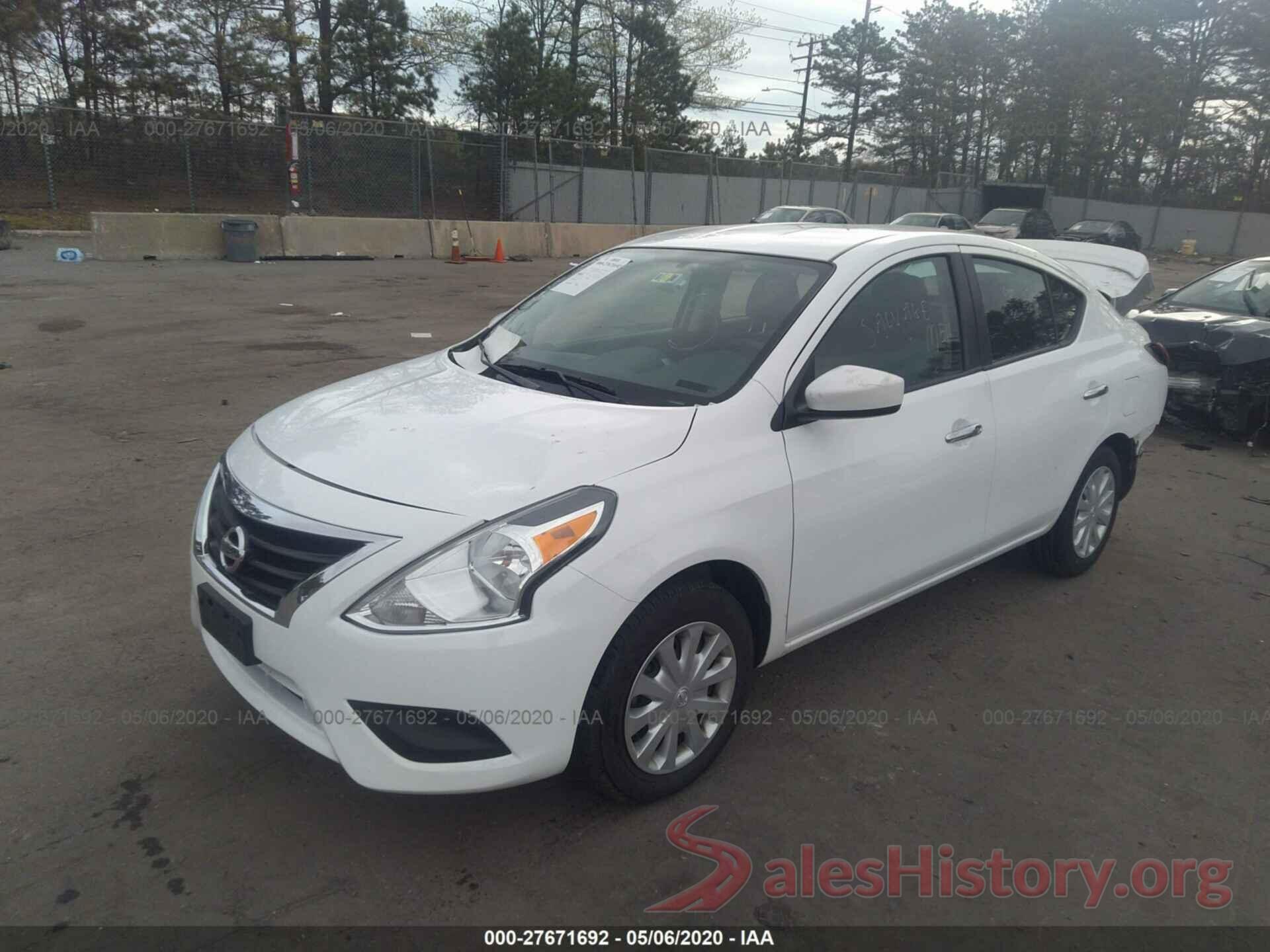 3N1CN7AP9KL870907 2019 NISSAN VERSA