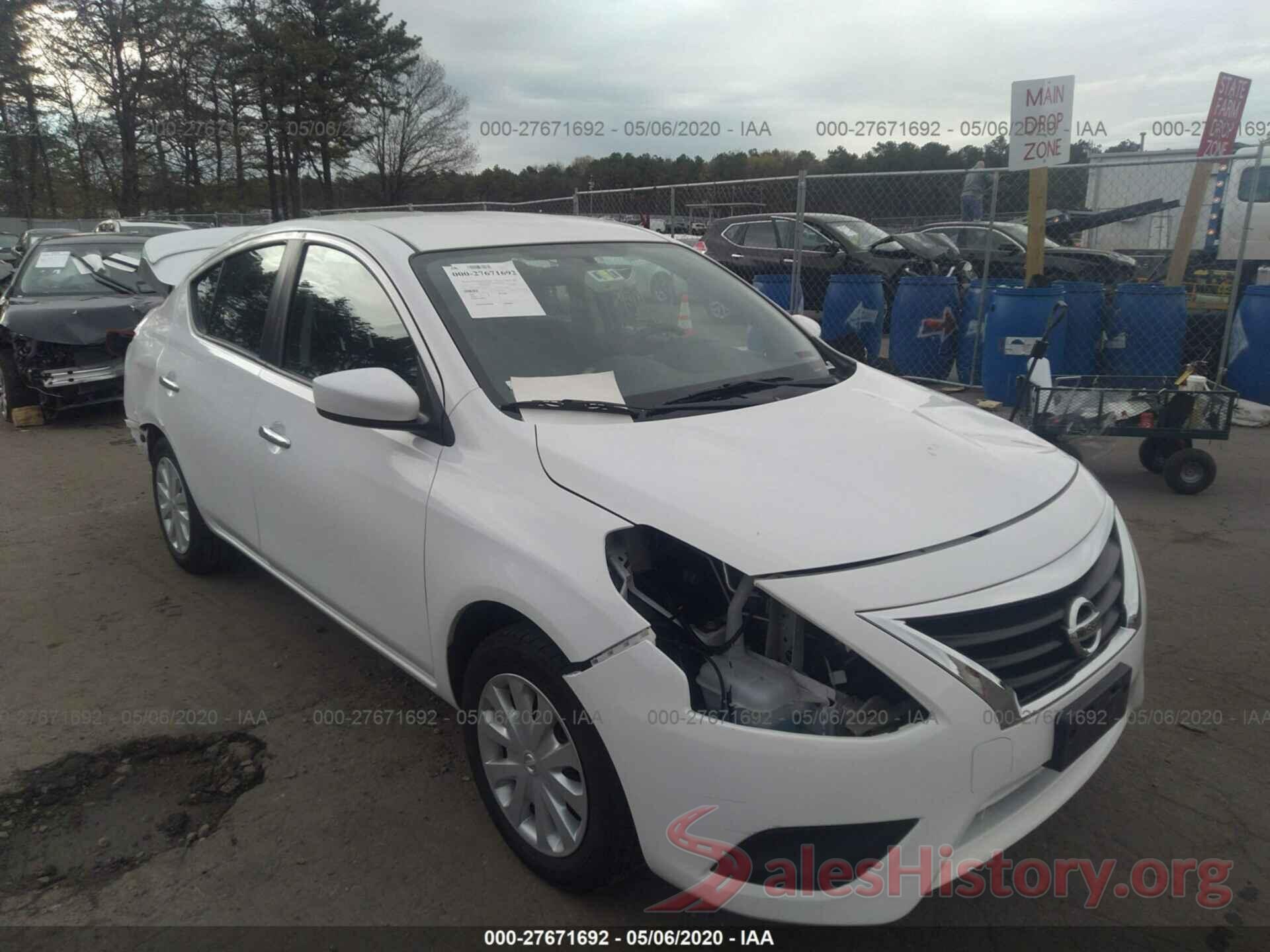 3N1CN7AP9KL870907 2019 NISSAN VERSA