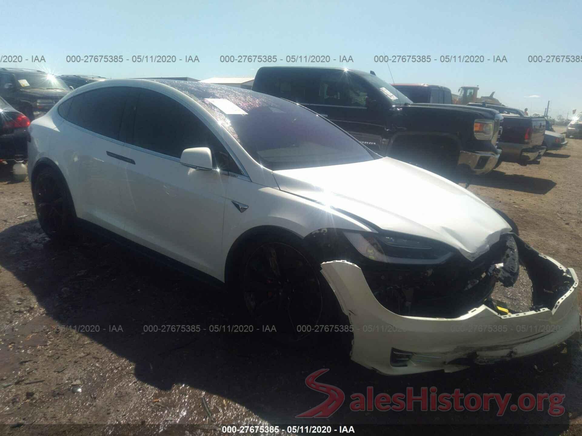 5YJXCDE41JF135709 2018 TESLA MODEL X