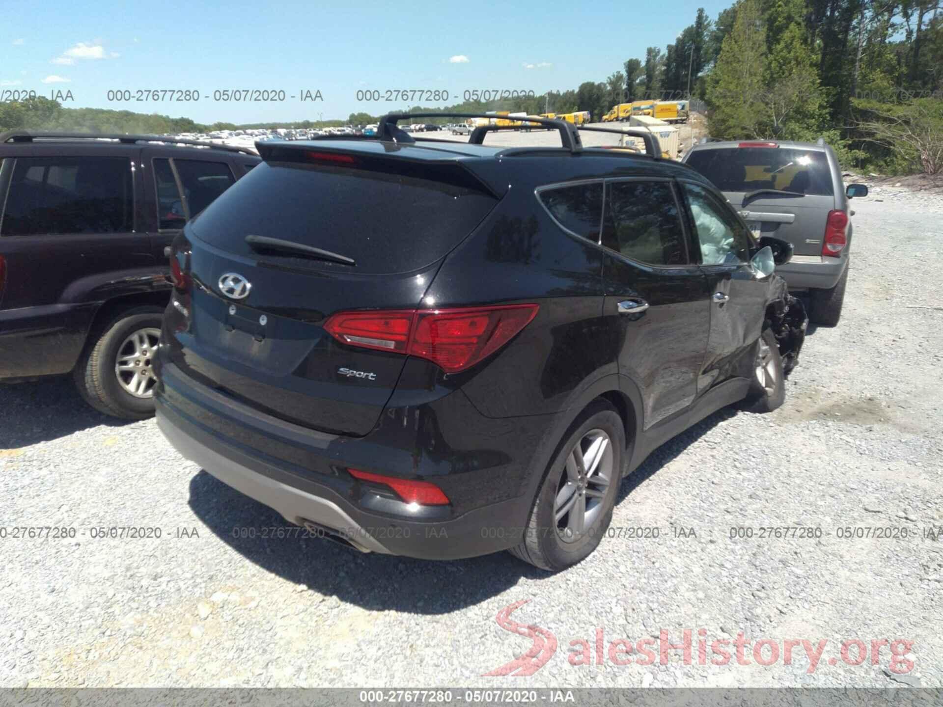 5NMZU3LB0HH051729 2017 Hyundai Santa FE Sport