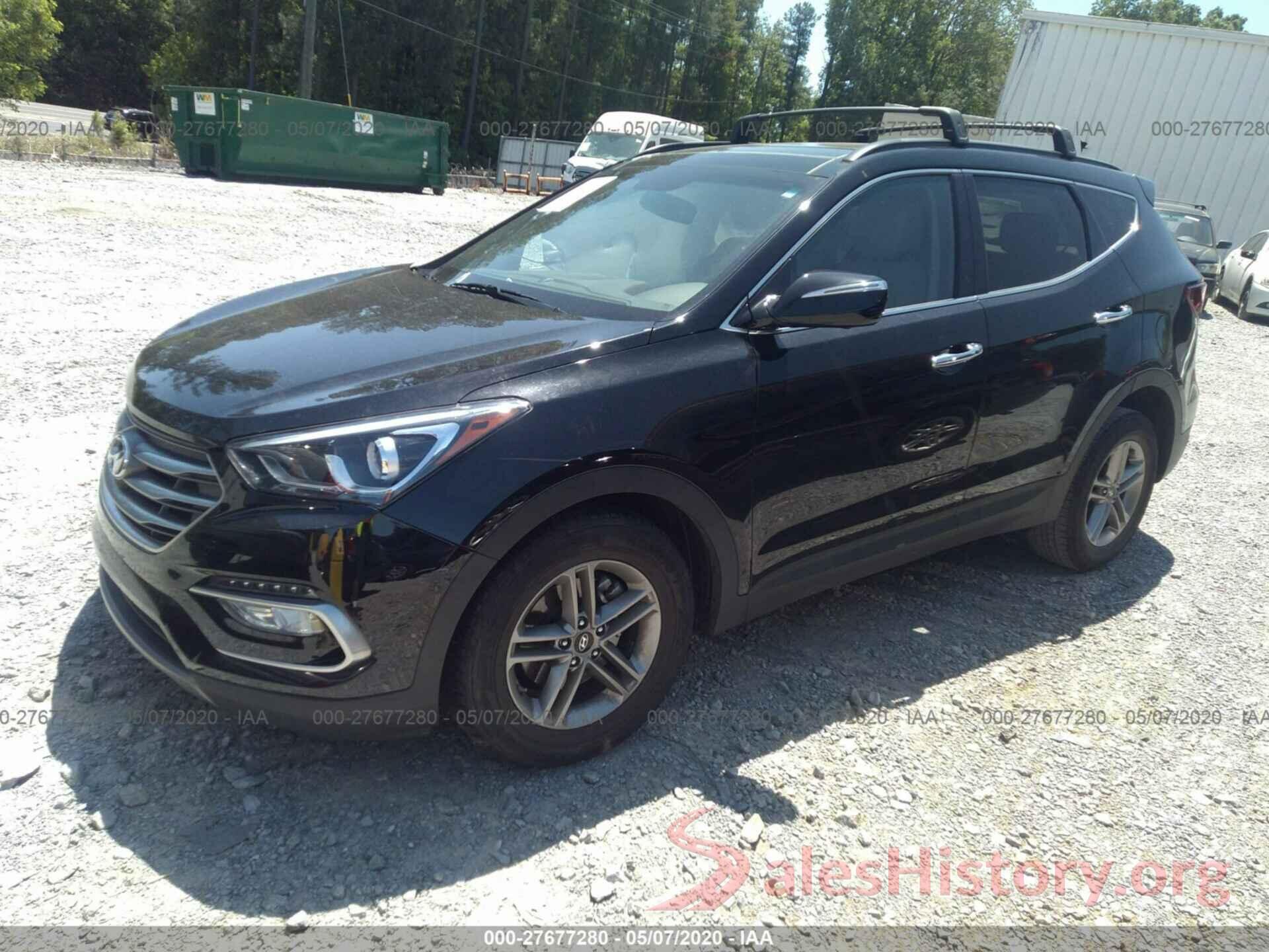 5NMZU3LB0HH051729 2017 Hyundai Santa FE Sport