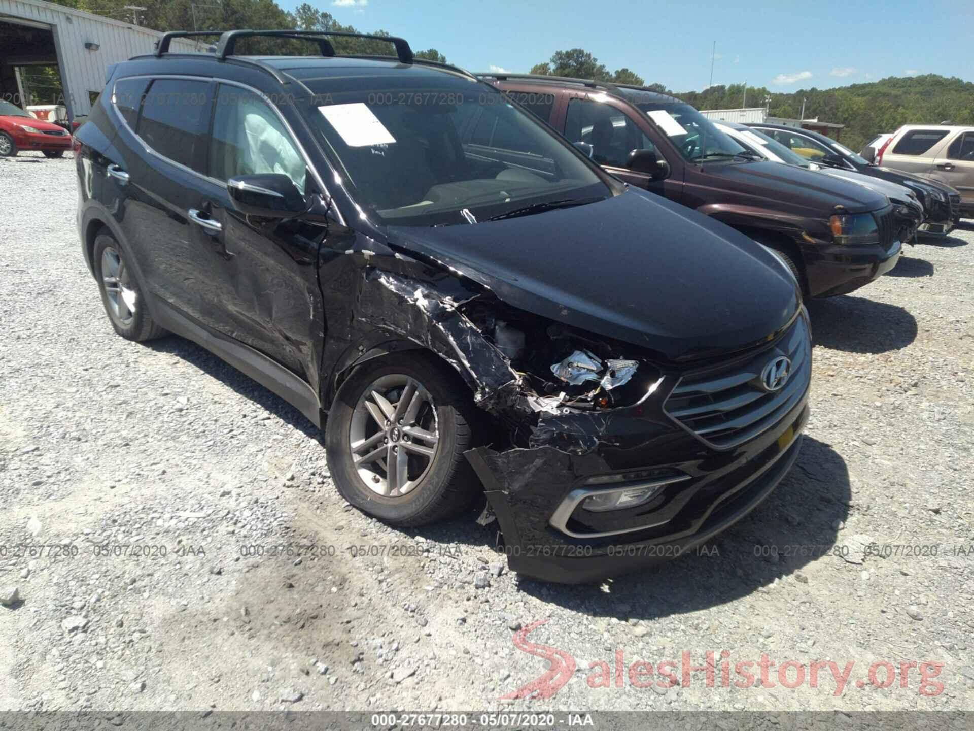 5NMZU3LB0HH051729 2017 Hyundai Santa FE Sport