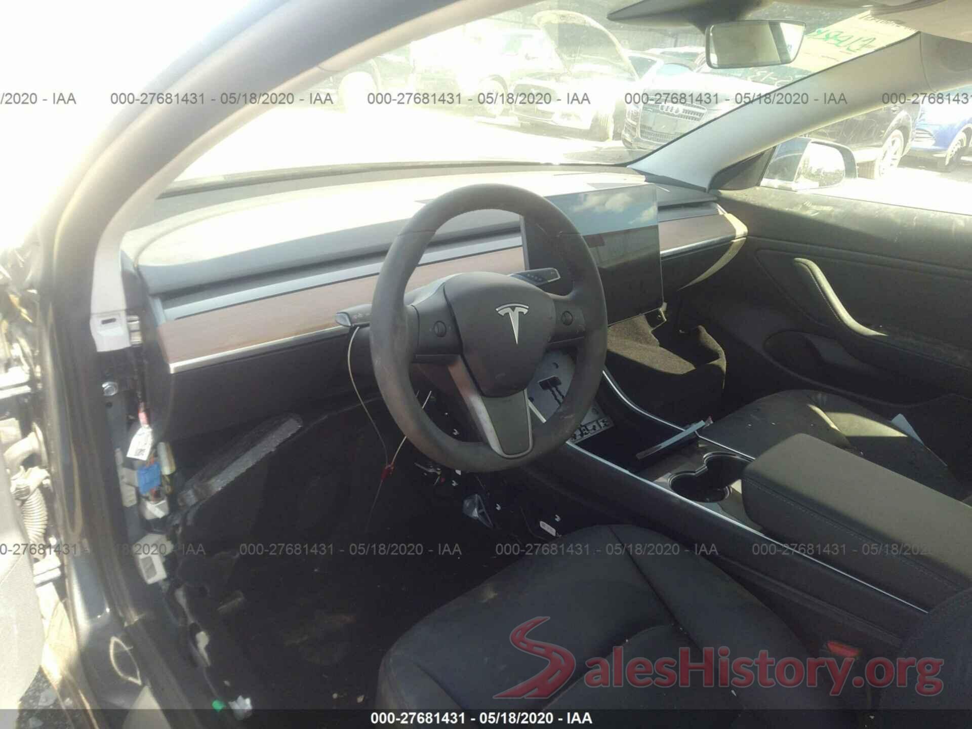 5YJ3E1ECXLF646837 2020 TESLA MODEL 3