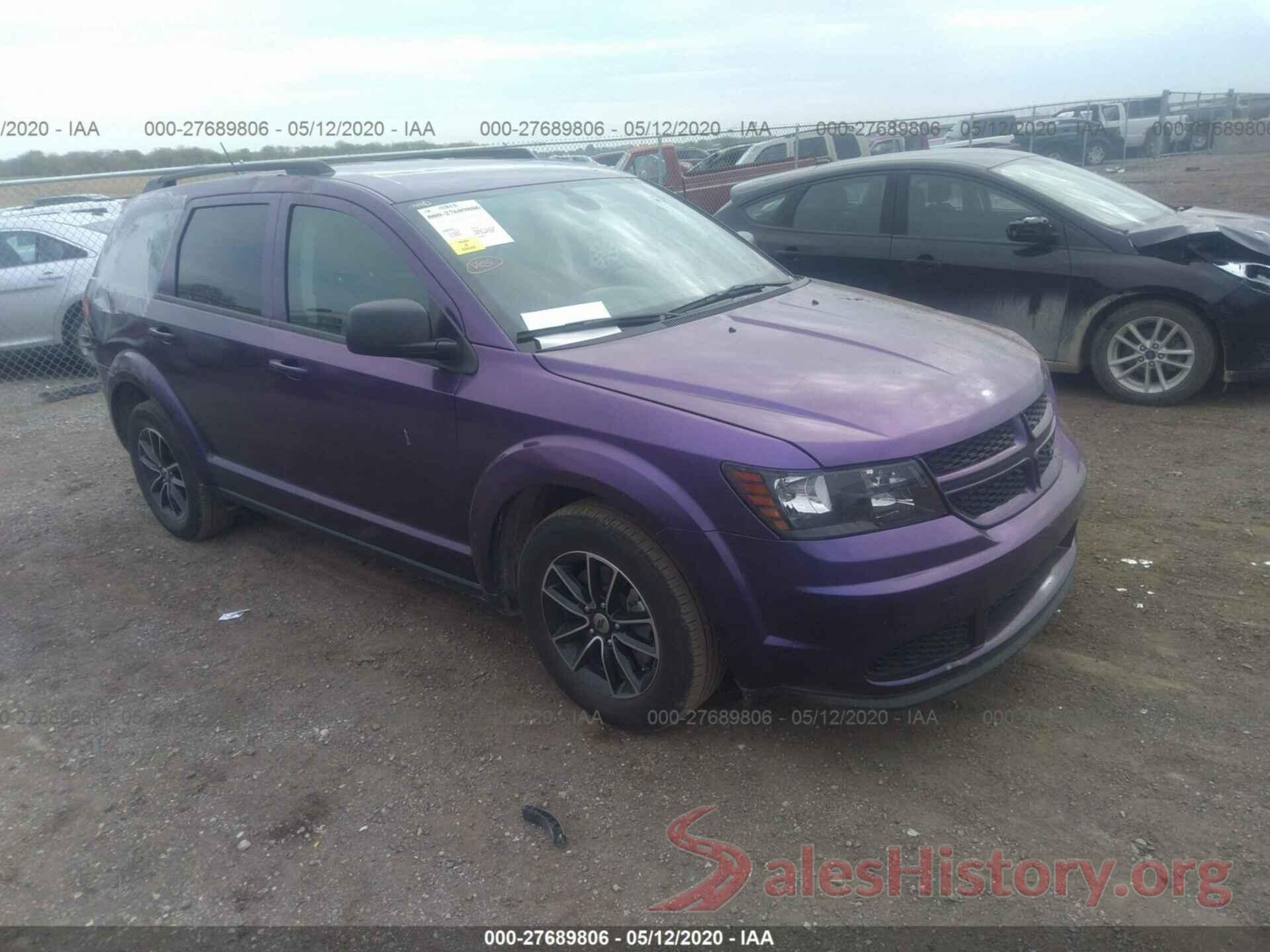 3C4PDCAB4JT363975 2018 Dodge Journey