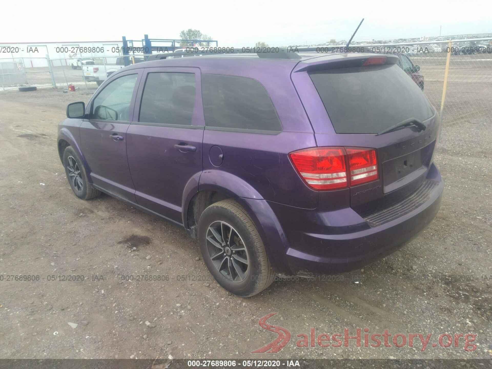 3C4PDCAB4JT363975 2018 Dodge Journey