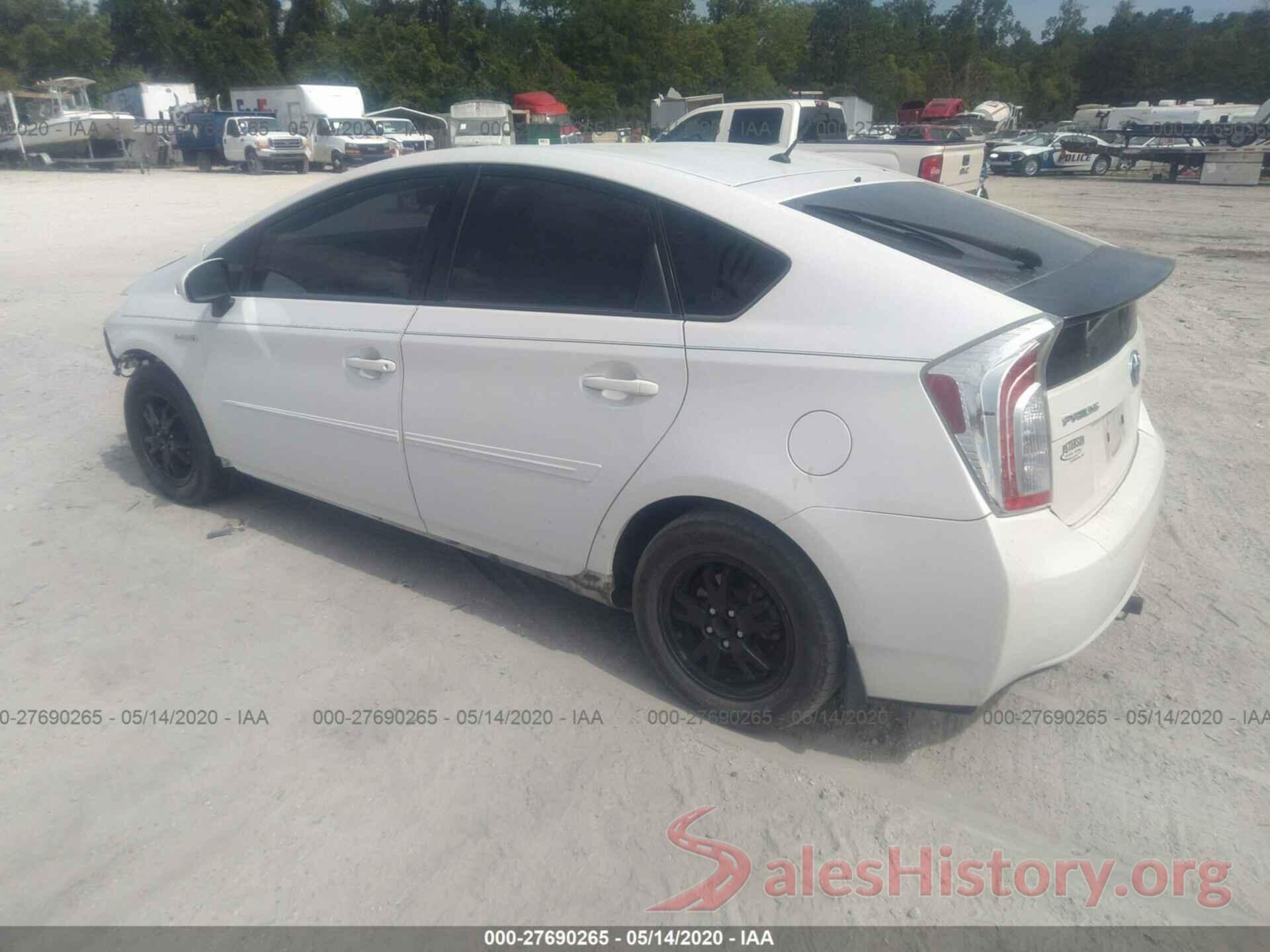 JTDKN3DU3D0347093 2013 TOYOTA PRIUS