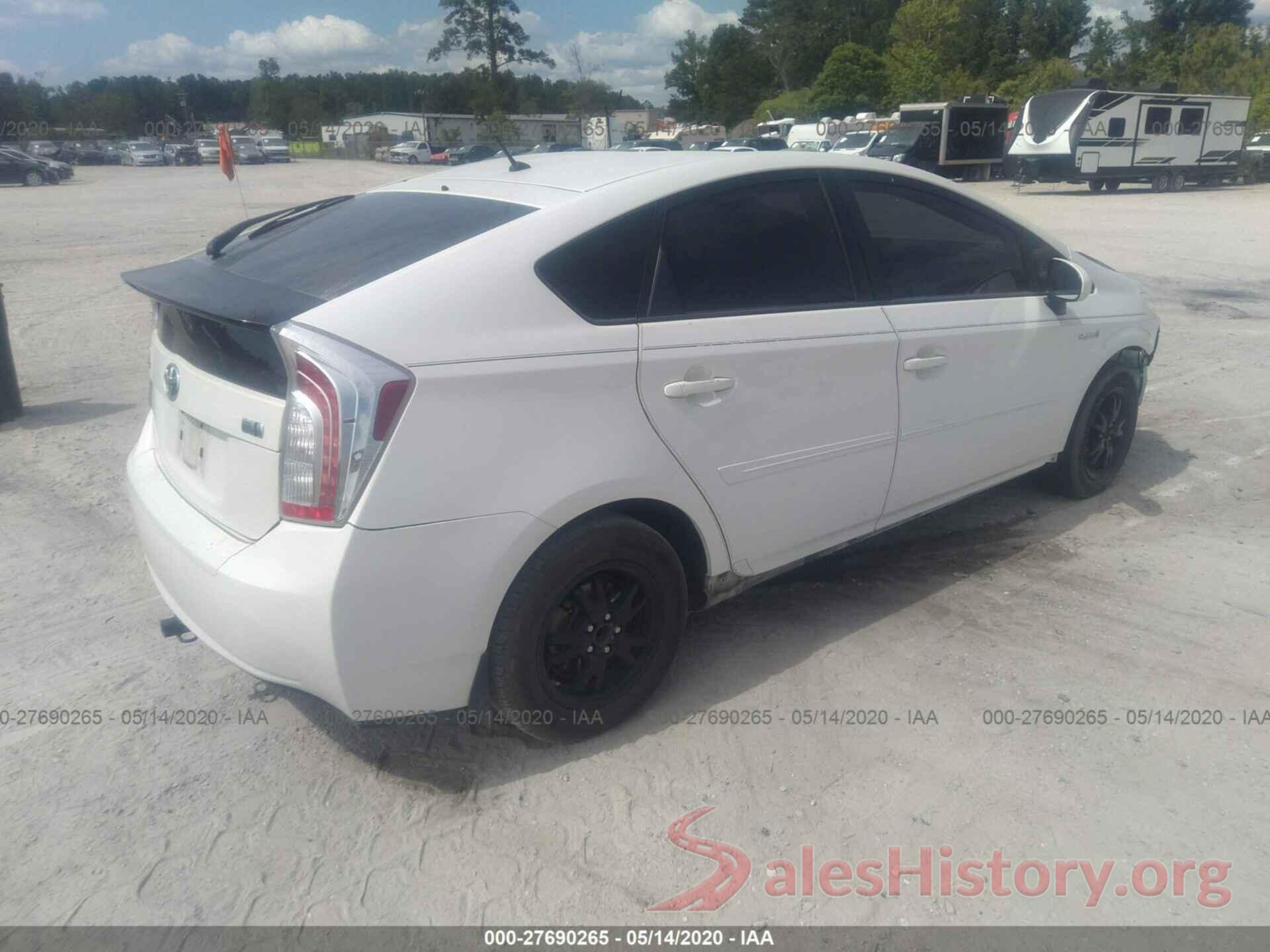 JTDKN3DU3D0347093 2013 TOYOTA PRIUS