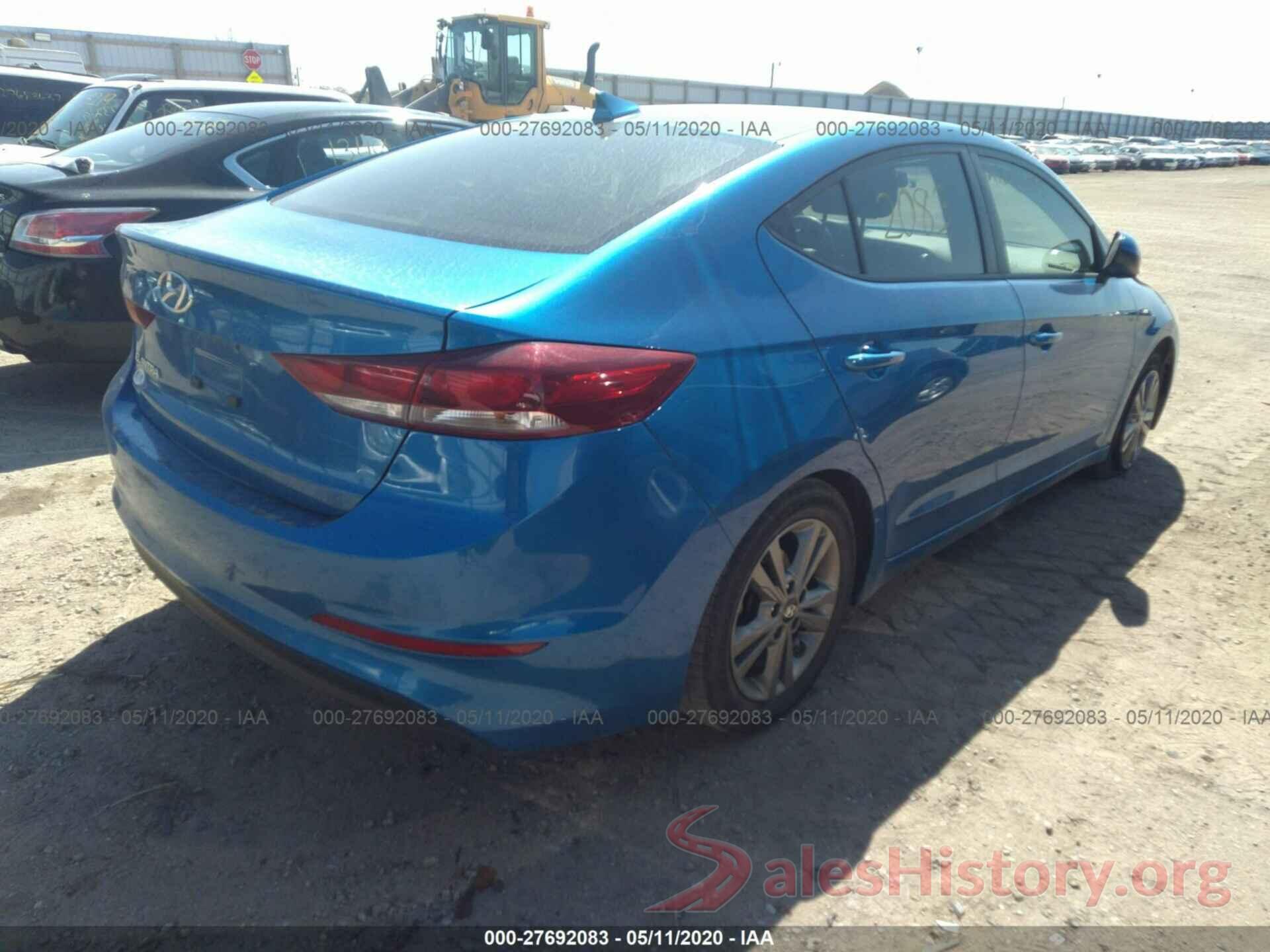 5NPD84LF0JH351917 2018 HYUNDAI ELANTRA