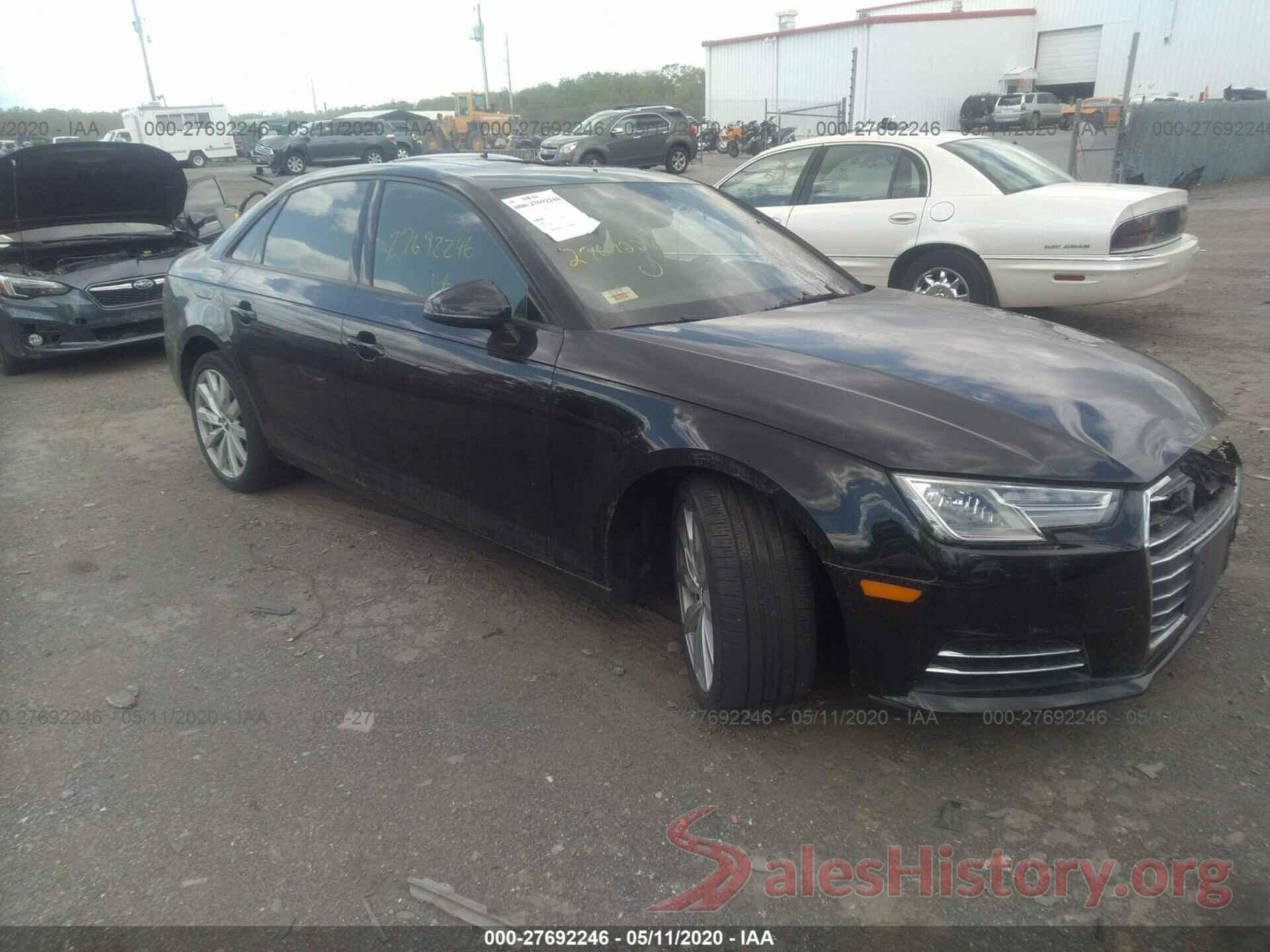 WAUANAF40HN039415 2017 Audi A4