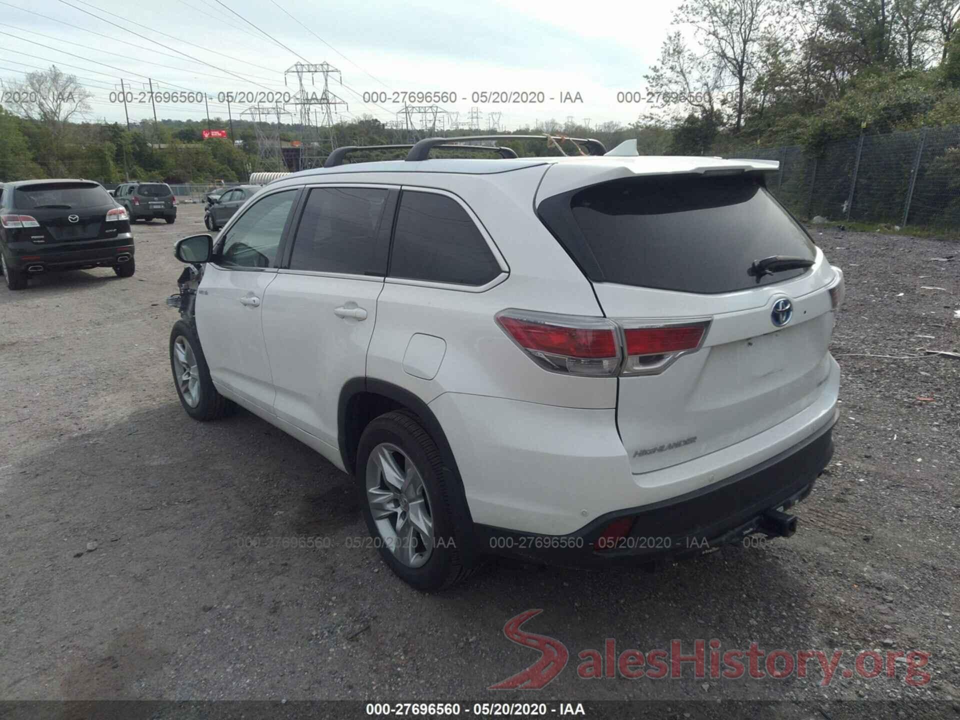 5TDDCRFH7FS007253 2015 TOYOTA HIGHLANDER