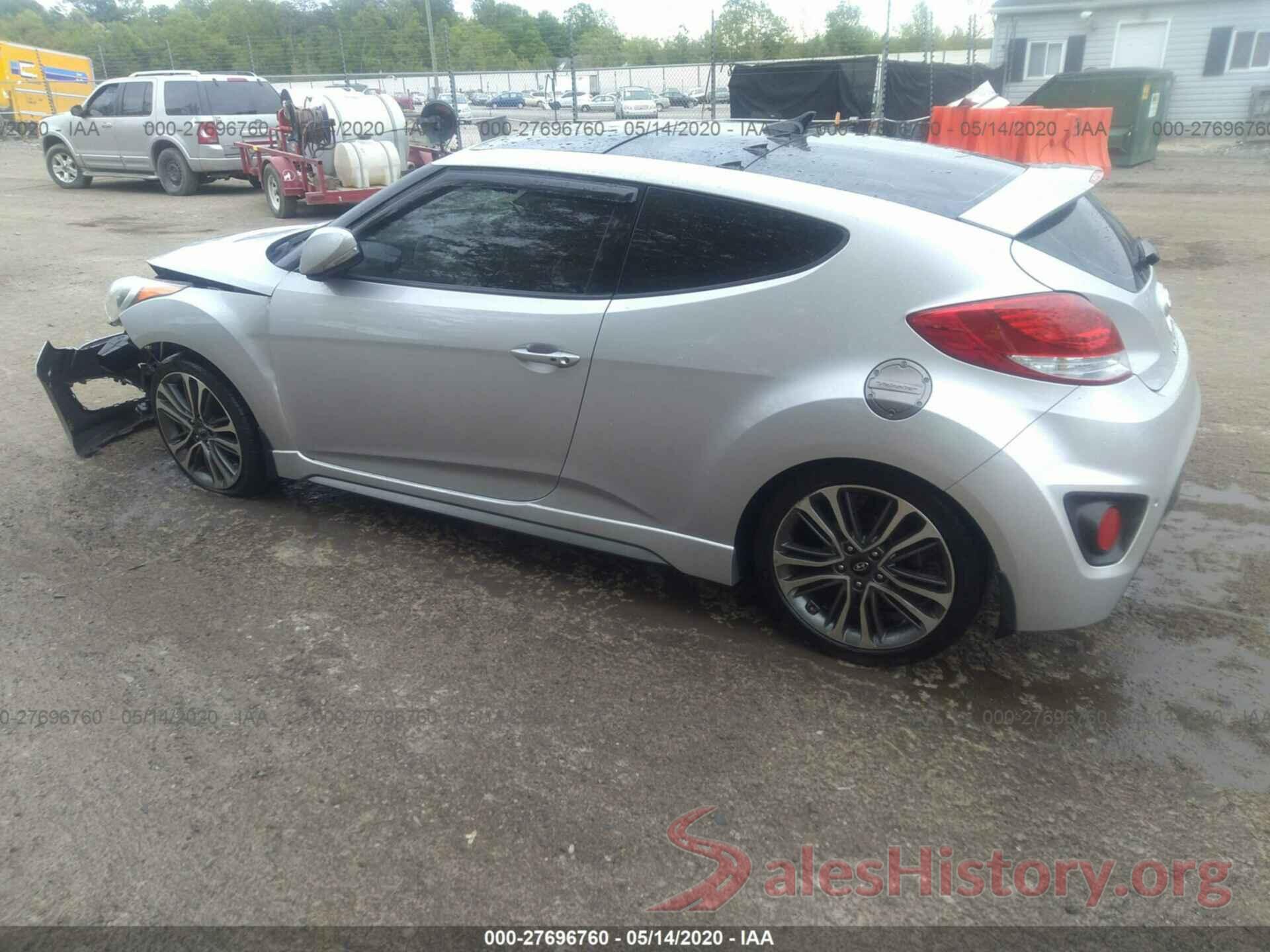 KMHTC6AE5GU295340 2016 Hyundai Veloster