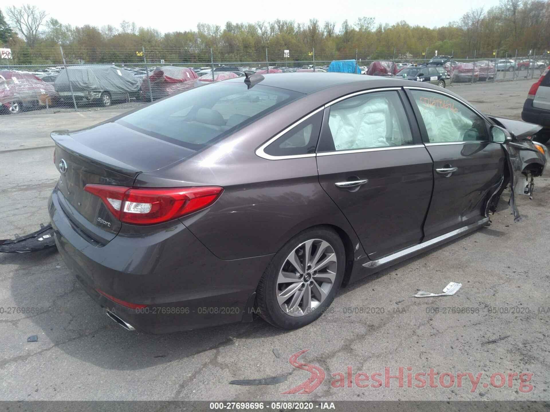 5NPE34AFXGH423365 2016 Hyundai Sonata