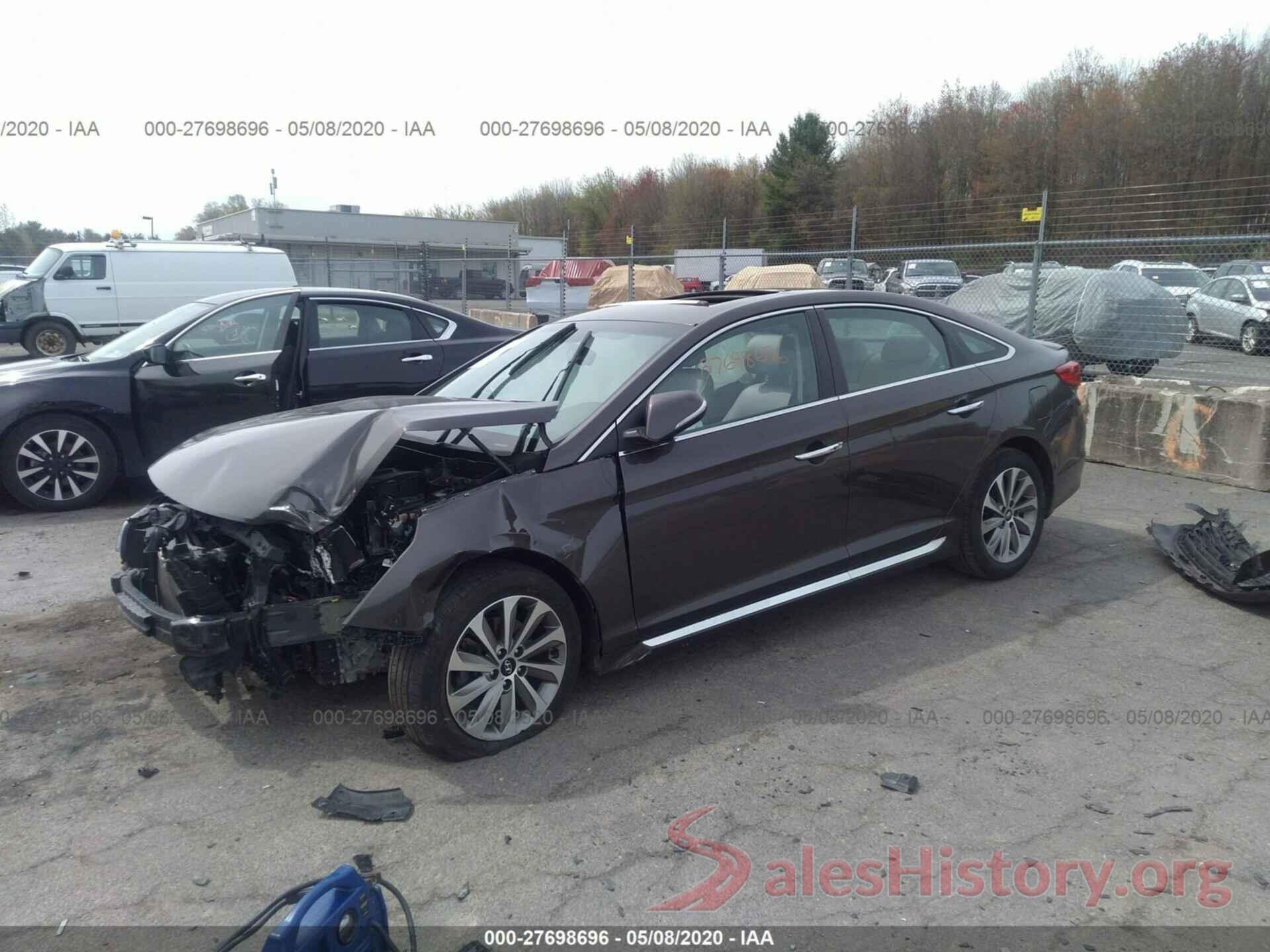 5NPE34AFXGH423365 2016 Hyundai Sonata