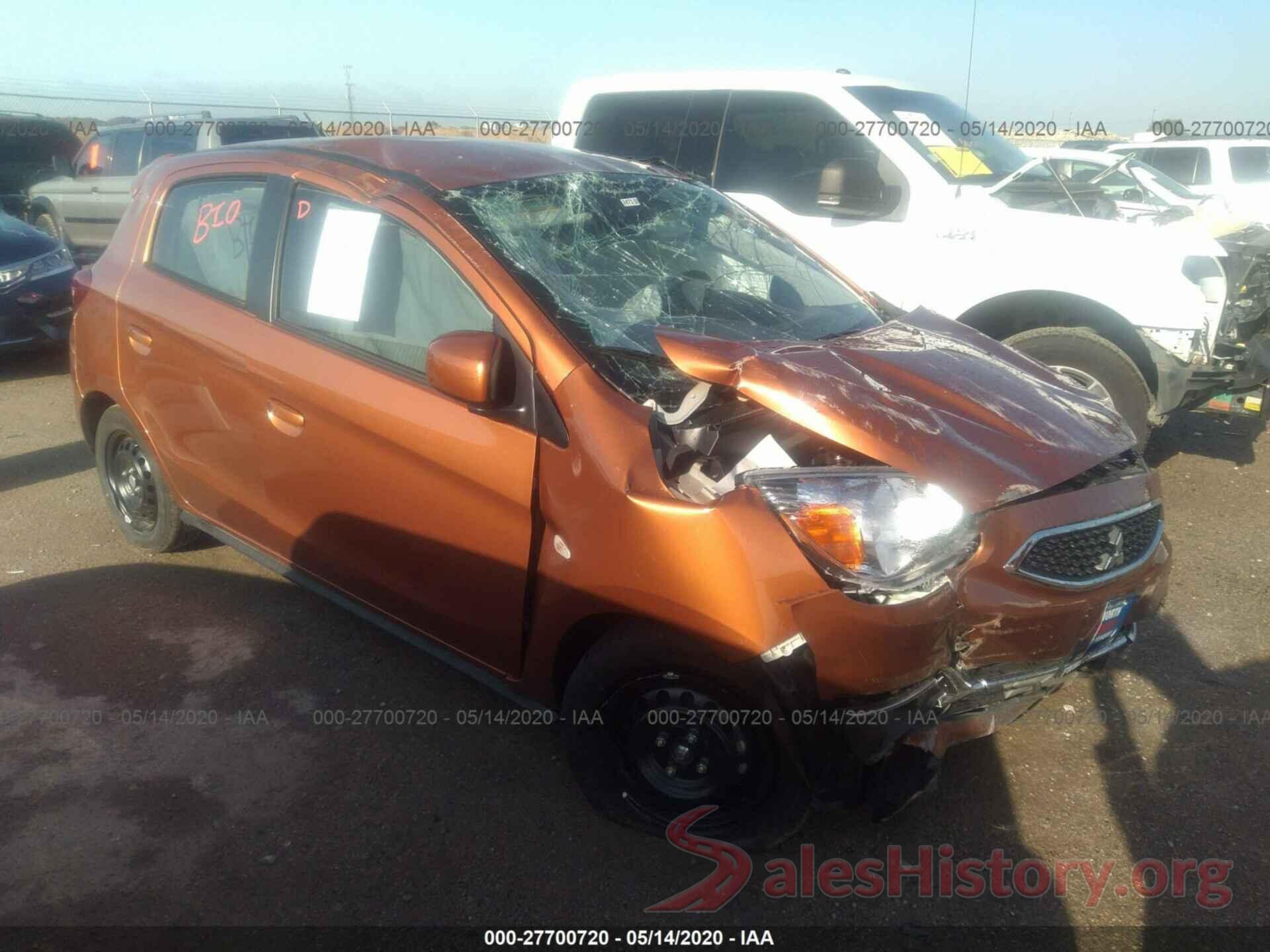 ML32A3HJ7LH003085 2020 MITSUBISHI MIRAGE