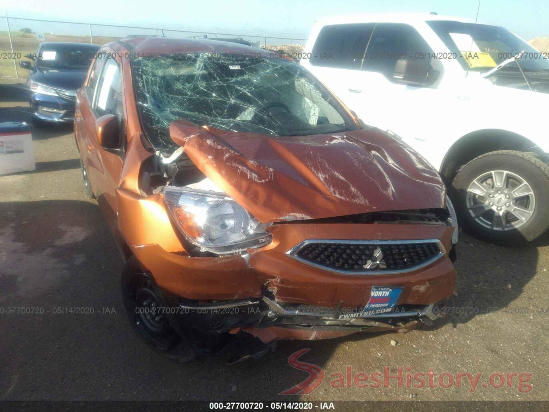 ML32A3HJ7LH003085 2020 MITSUBISHI MIRAGE