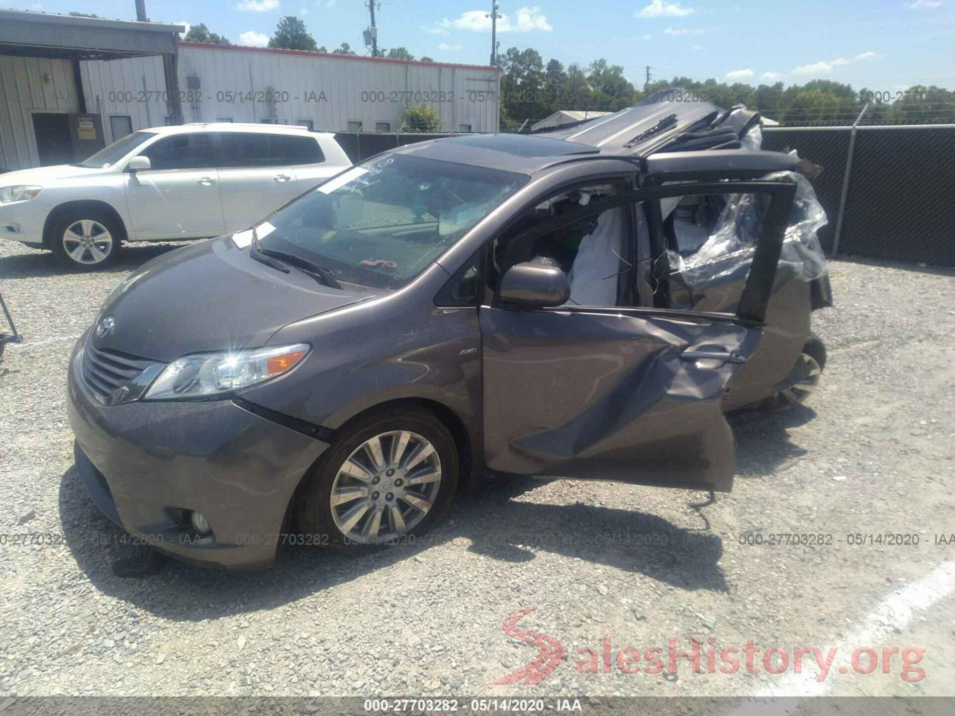 5TDDZ3DC3HS179009 2017 Toyota Sienna