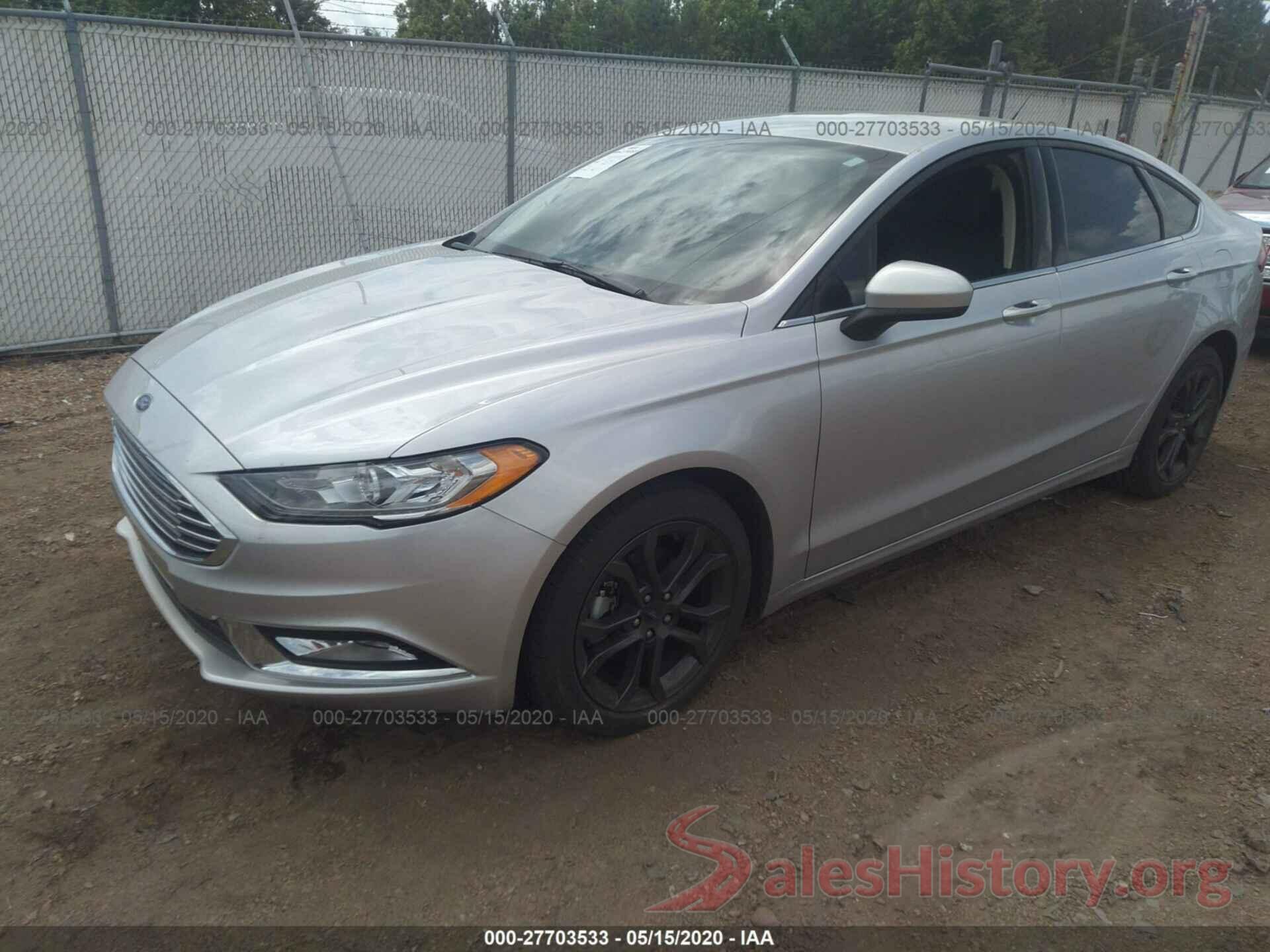 3FA6P0HD7JR200085 2018 FORD FUSION