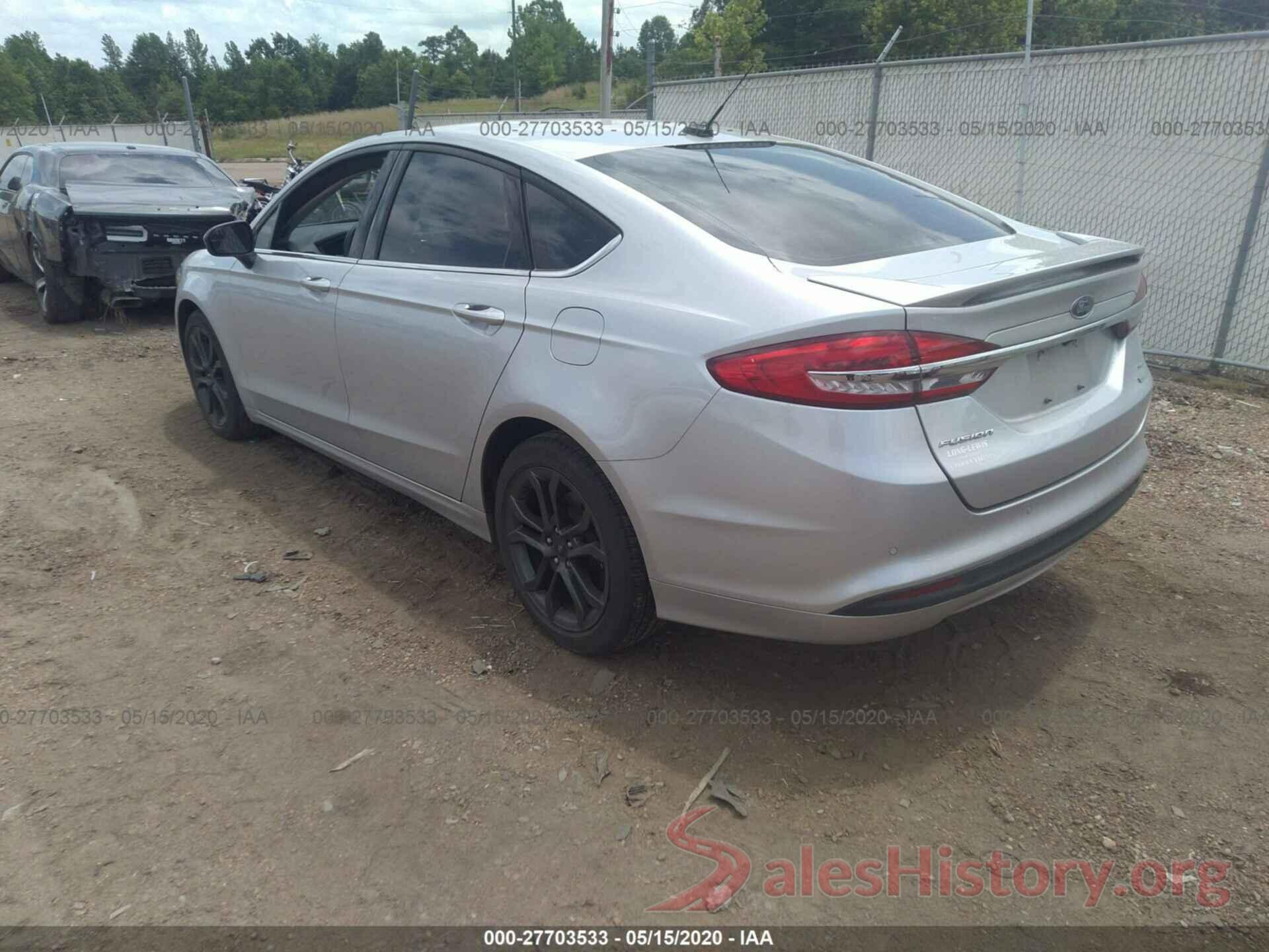 3FA6P0HD7JR200085 2018 FORD FUSION