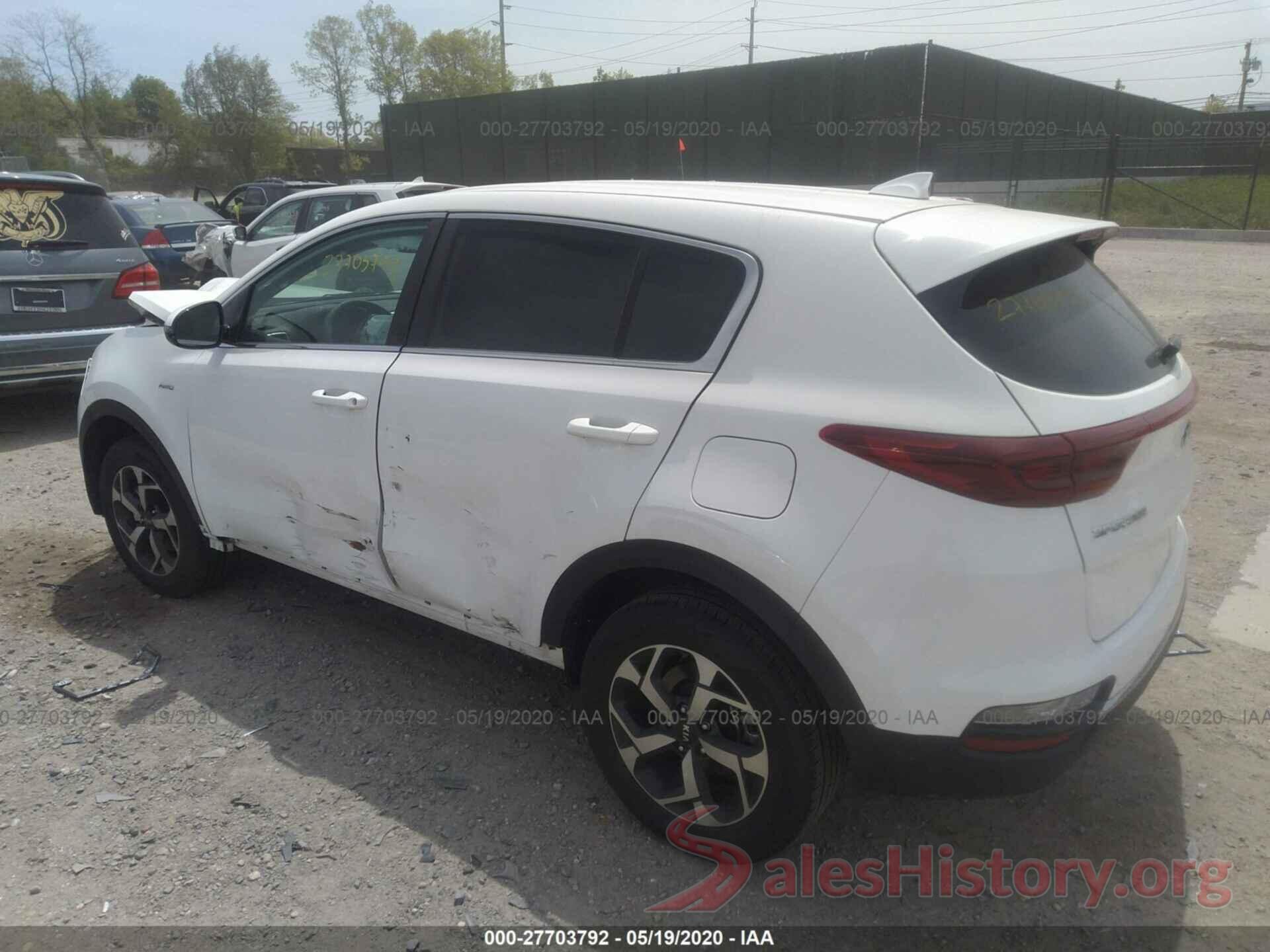 KNDPMCAC3L7781427 2020 KIA SPORTAGE