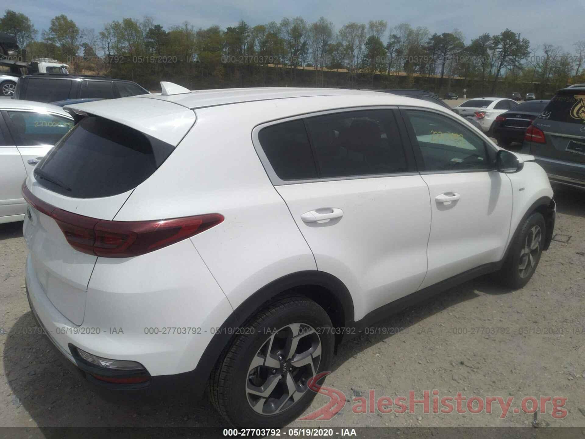 KNDPMCAC3L7781427 2020 KIA SPORTAGE