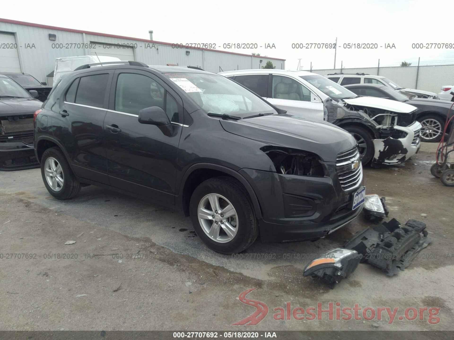 3GNCJPSB7GL267416 2016 CHEVROLET TRAX