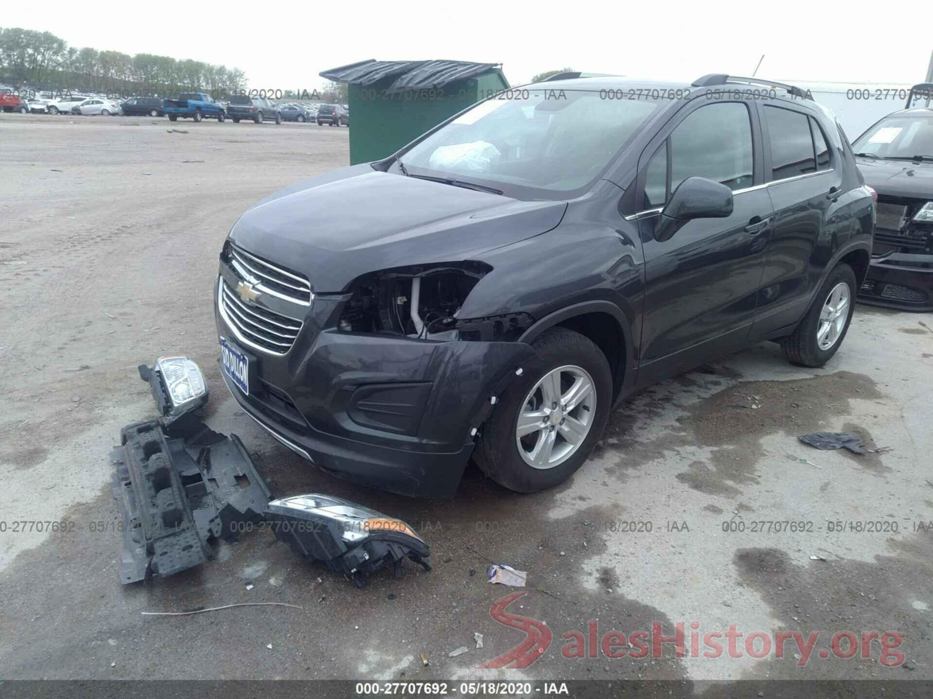 3GNCJPSB7GL267416 2016 CHEVROLET TRAX