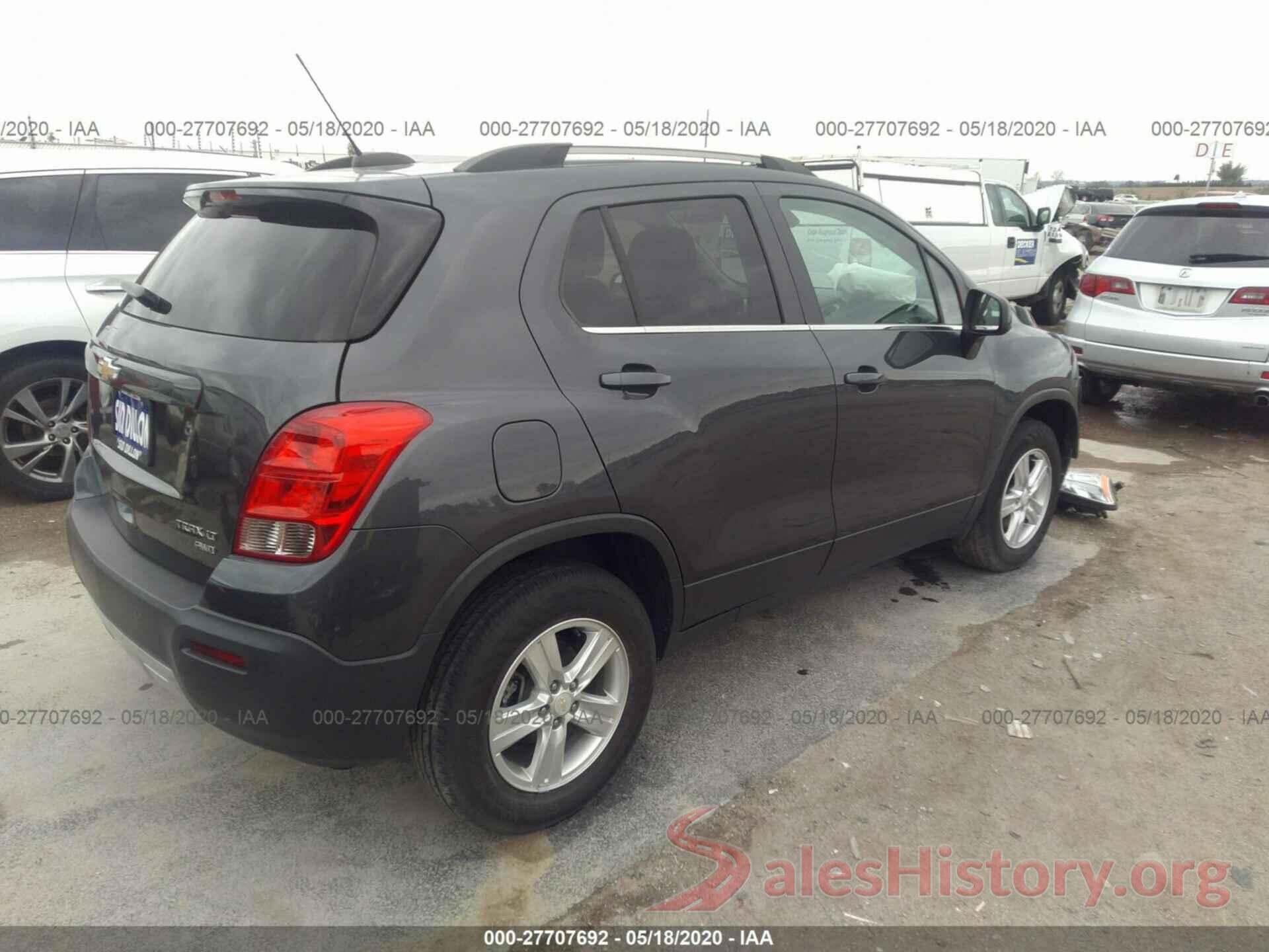 3GNCJPSB7GL267416 2016 CHEVROLET TRAX