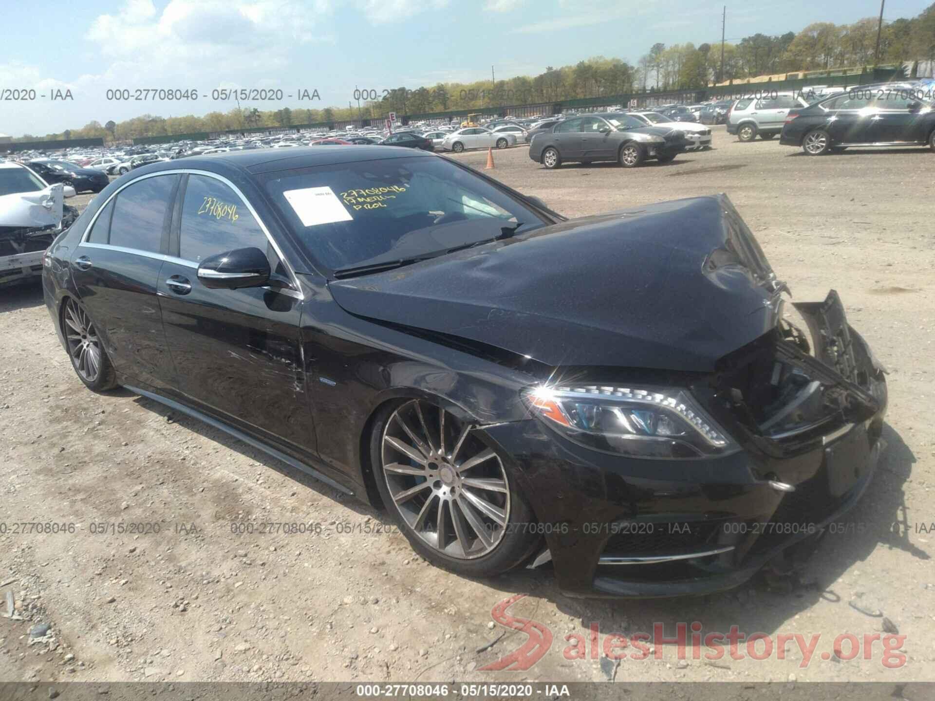 WDDUG6DB4HA293215 2017 MERCEDES-BENZ S-CLASS