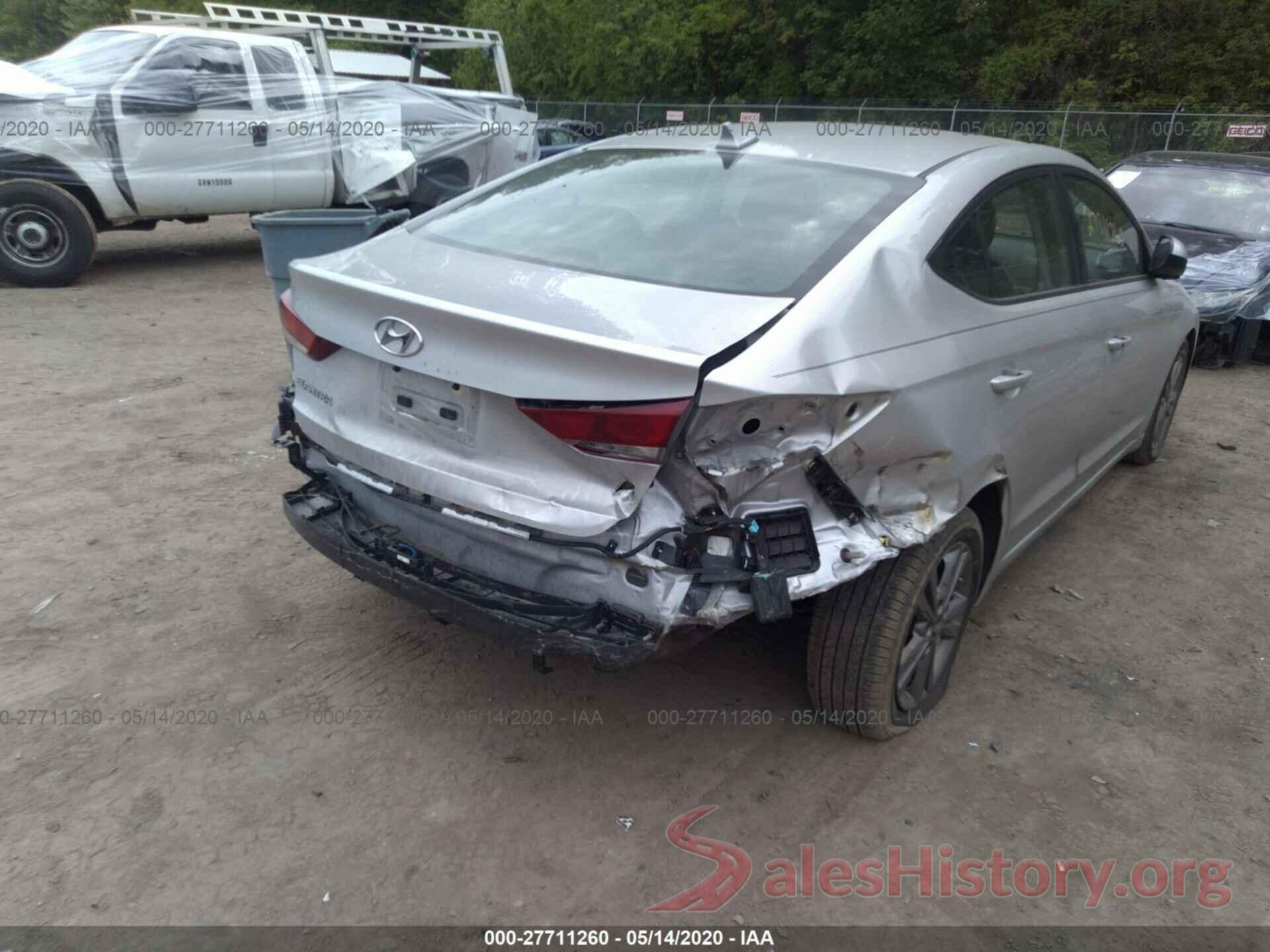 5NPD84LF8JH366603 2018 Hyundai Elantra