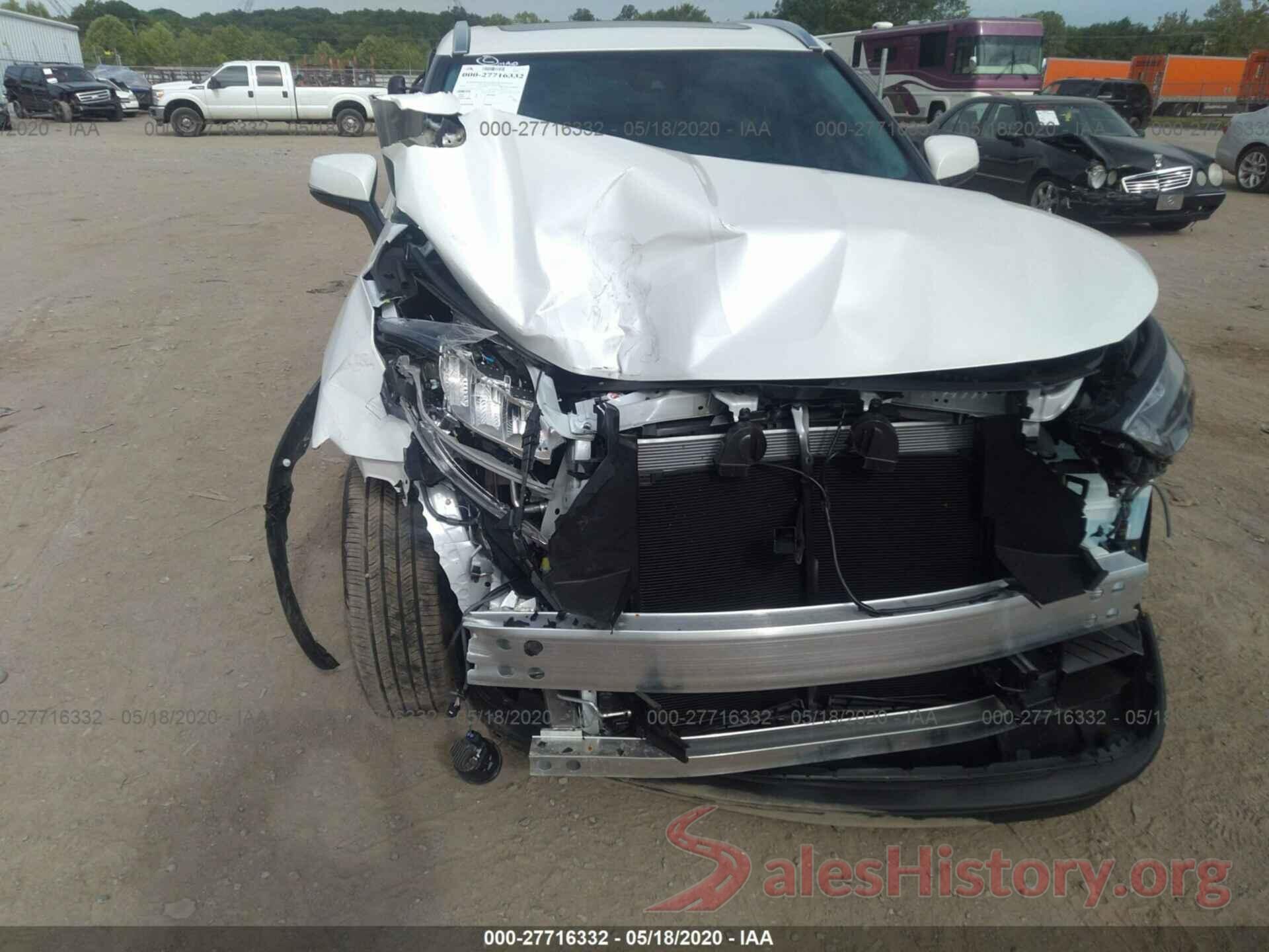 5TDGZRBH1LS510953 2020 TOYOTA HIGHLANDER