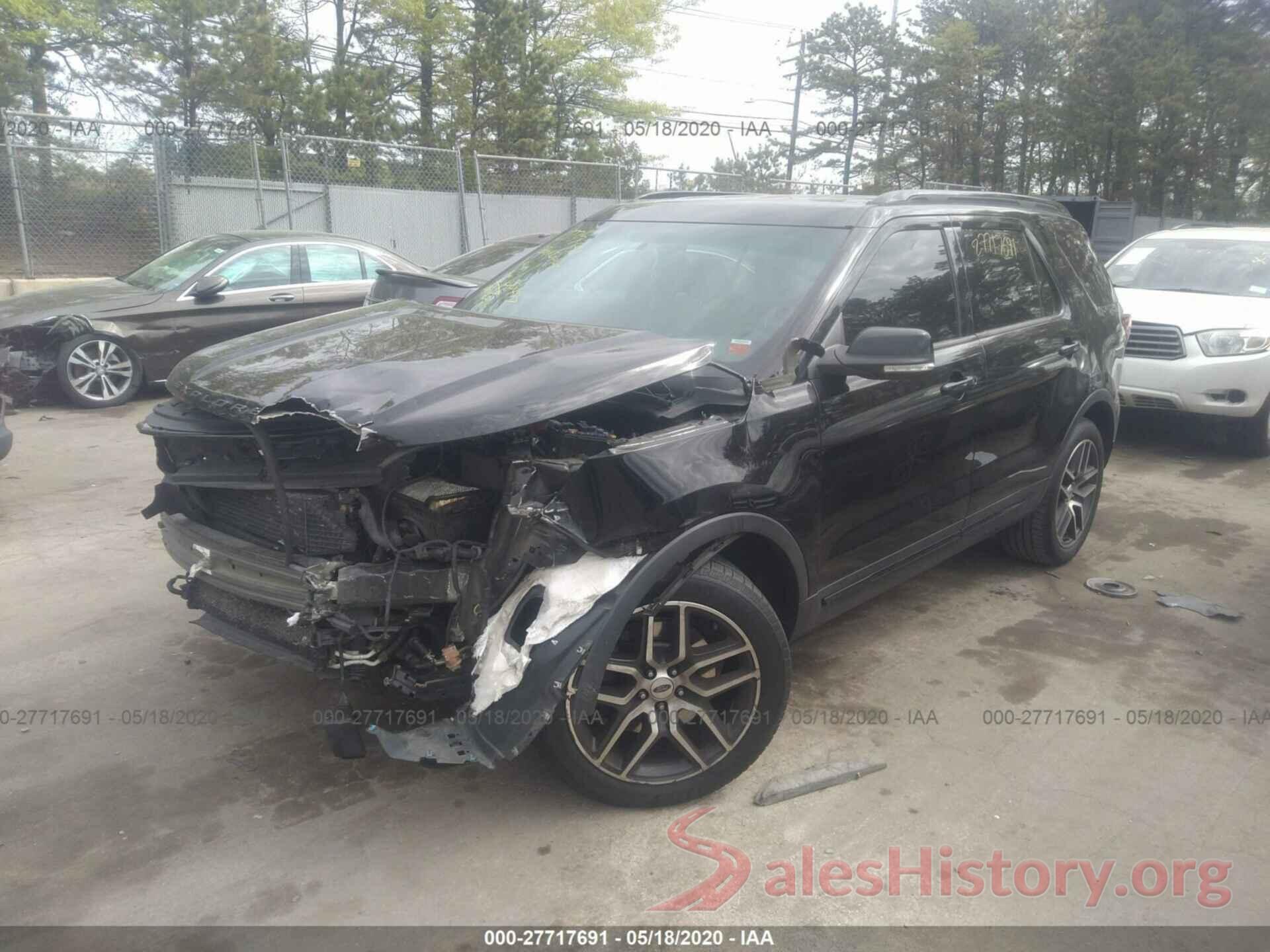 1FM5K8GT5GGC68778 2016 Ford Explorer