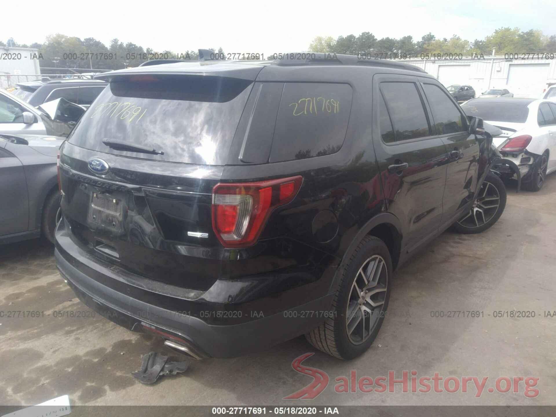 1FM5K8GT5GGC68778 2016 Ford Explorer