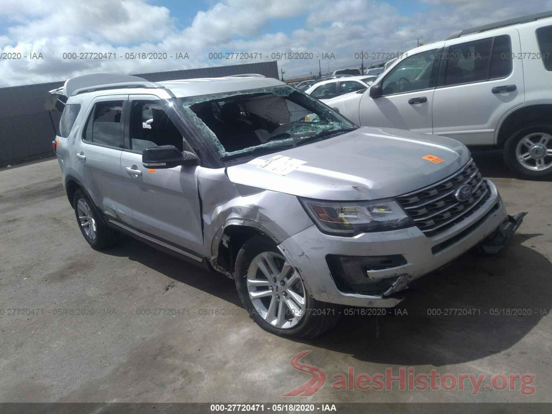 1FM5K7D81HGD42130 2017 Ford Explorer