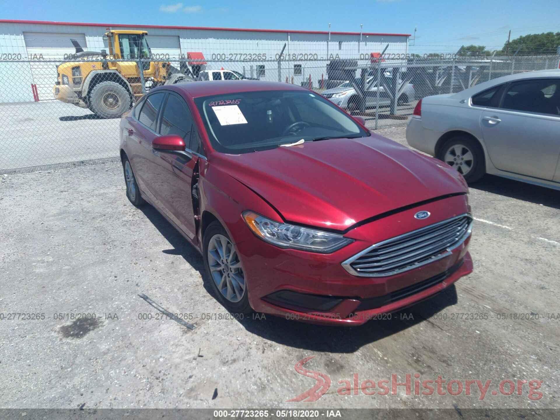 3FA6P0HD1HR305733 2017 FORD FUSION