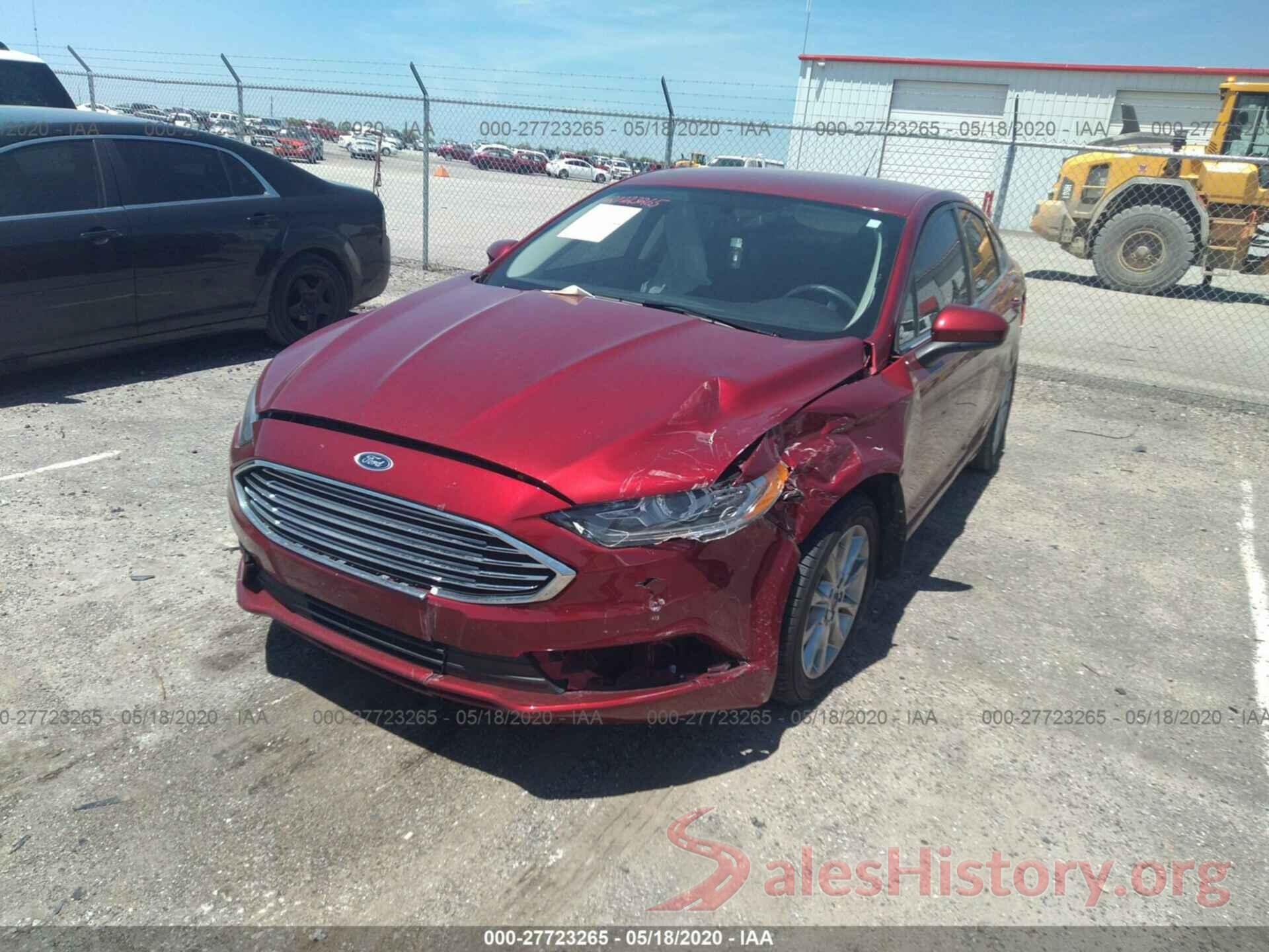 3FA6P0HD1HR305733 2017 FORD FUSION